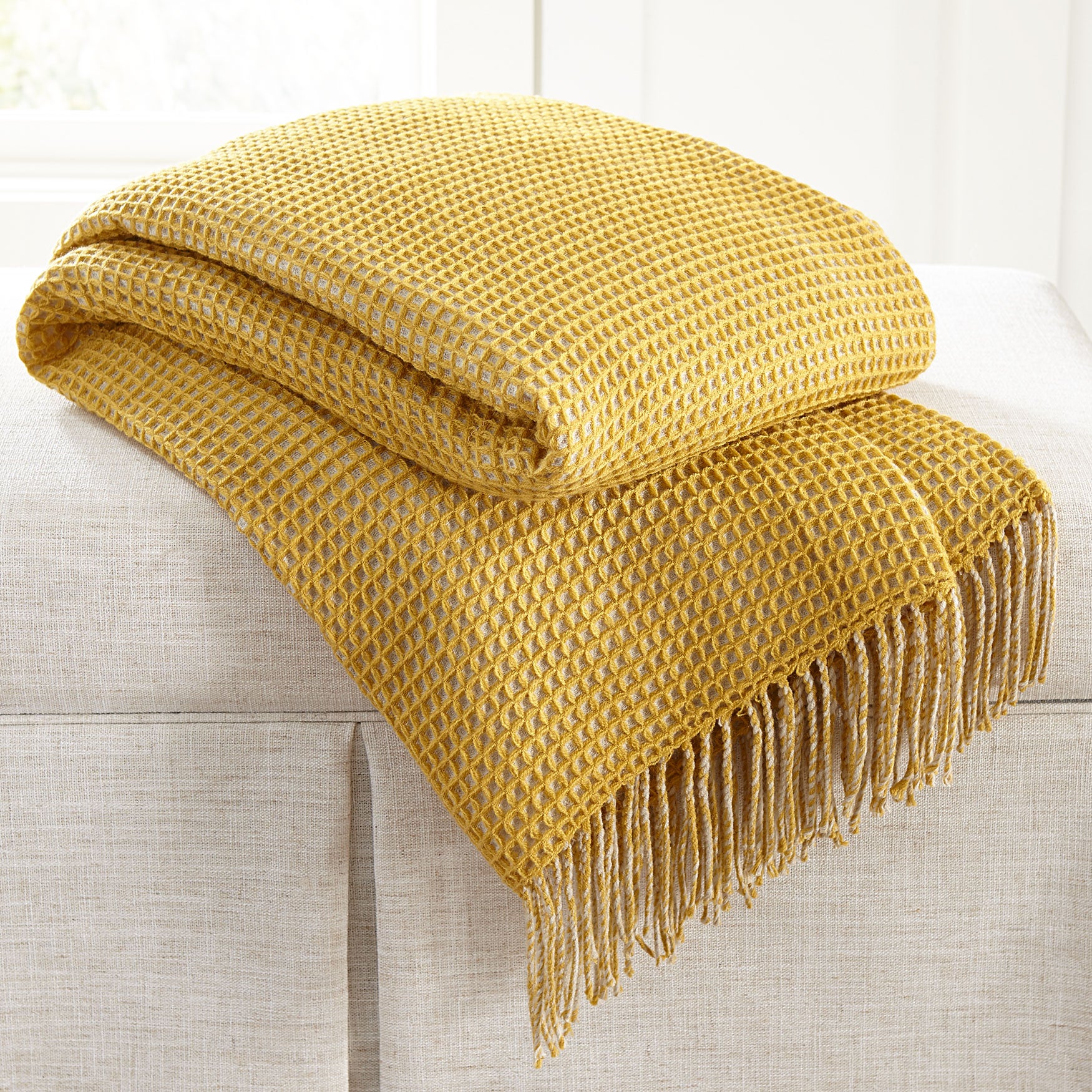 Waffle Throw Bedding Brylane Home