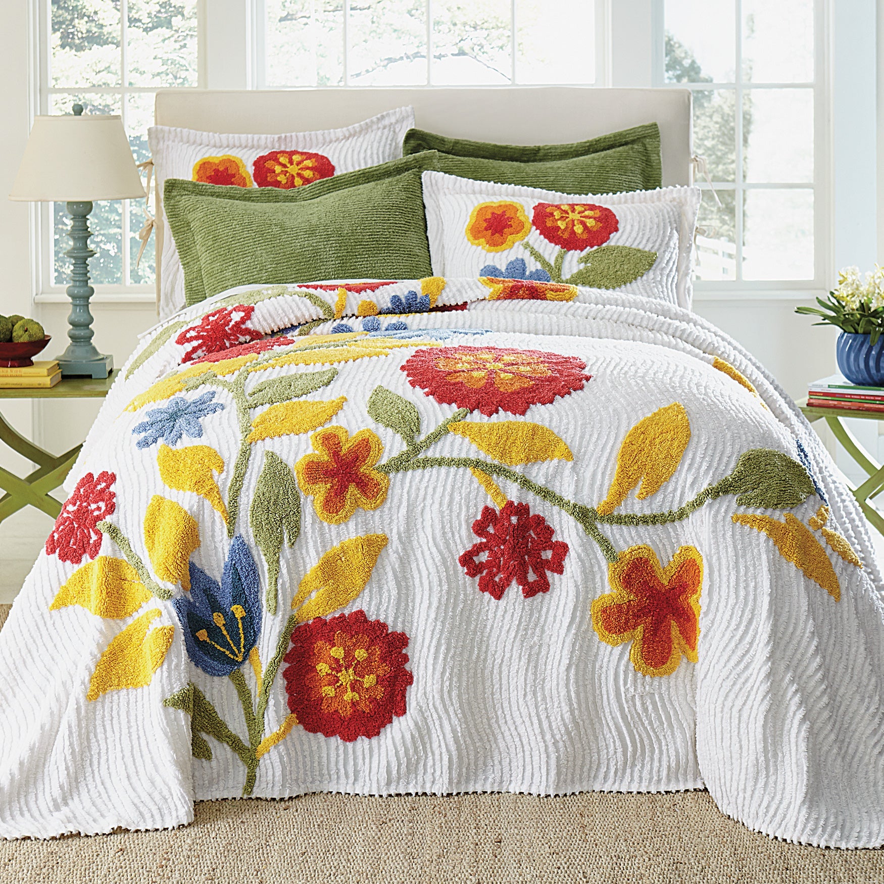 Bloom Chenille Set | Brylane Home