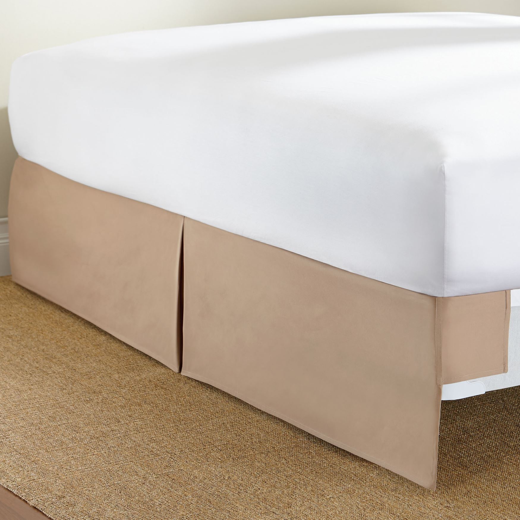 Tailored Magic Bedskirt Plus Size Bed Skirts Brylane Home