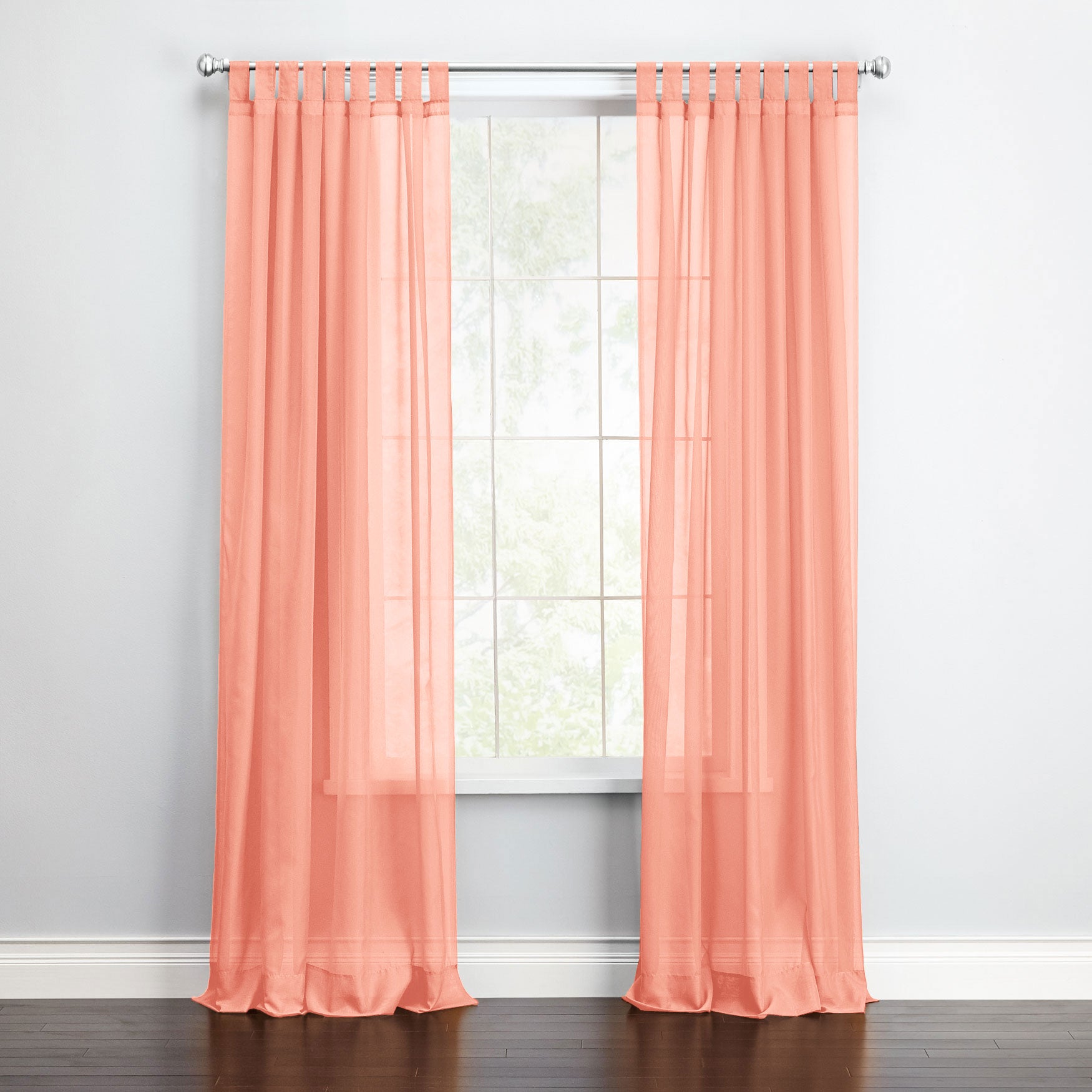Bh Studio Sheer Voile Tab Top Panel Brylane Home