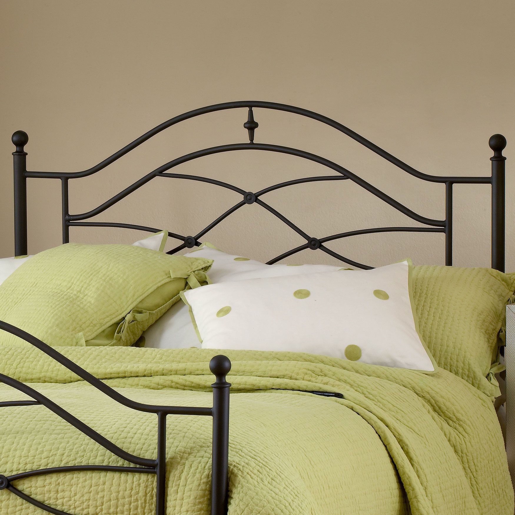 King Headboard with Headboard Frame, 71½"Lx78"Wx52"H Brylane Home