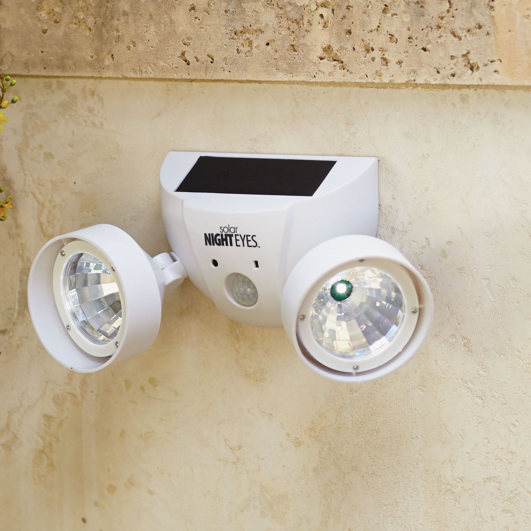 Solar Night Eyes™ Security Lights with Alarm Outdoor Lighting