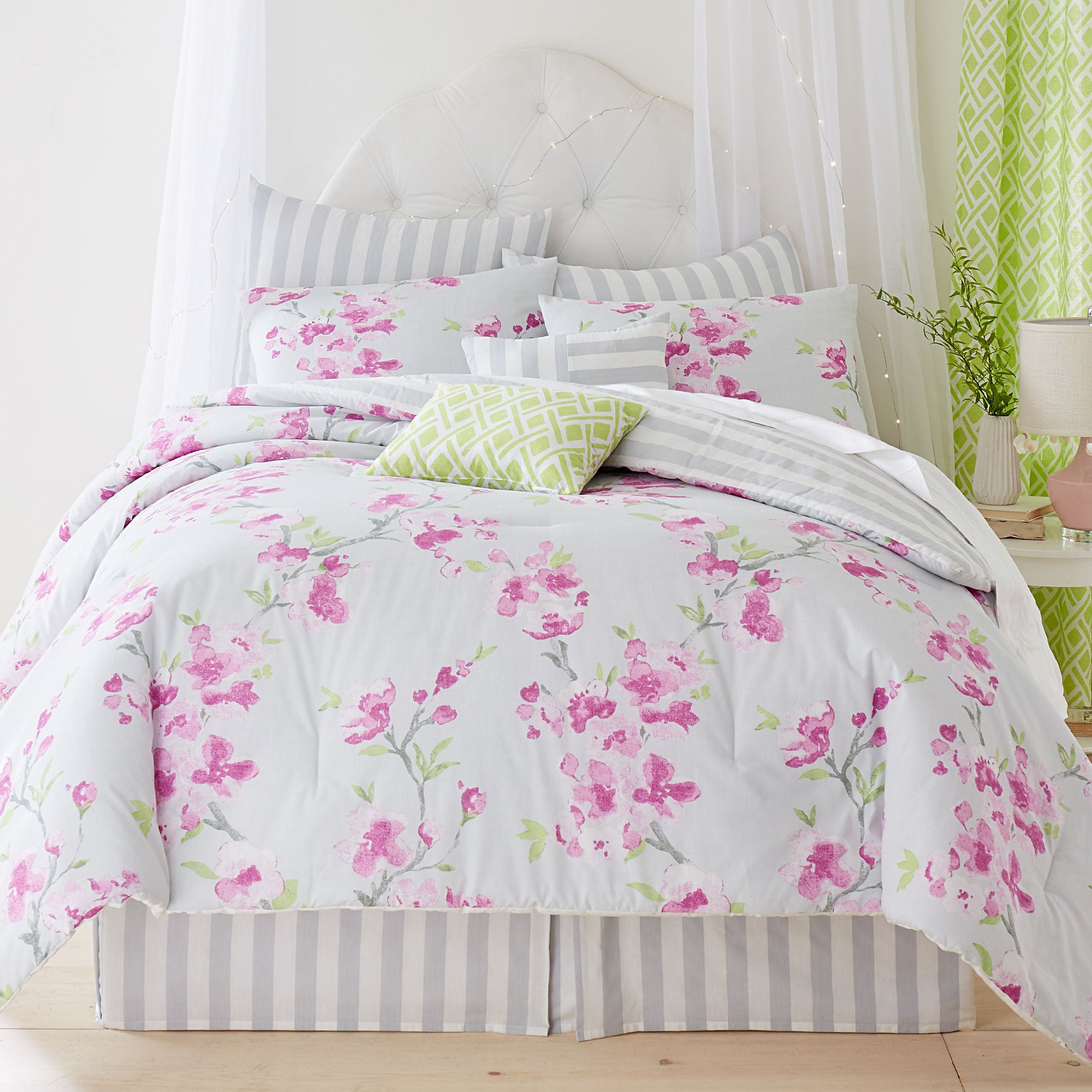 Jasmine 8Pc. Comforter Set Bedding Brylane Home