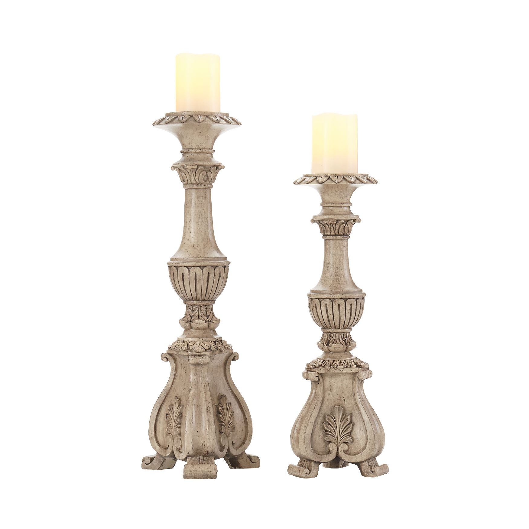 Decorative Candle Holders Set Of 2 Decor Brylane Home