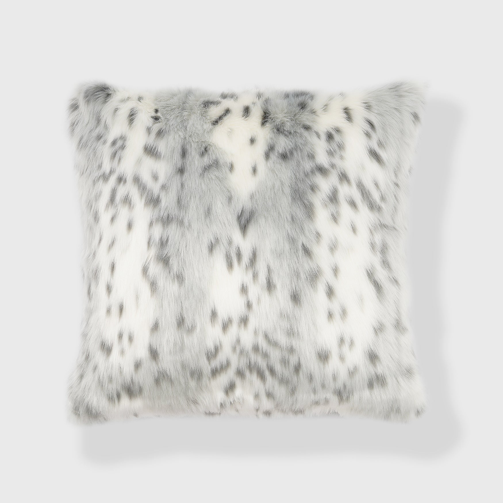 White hotsell leopard pillow