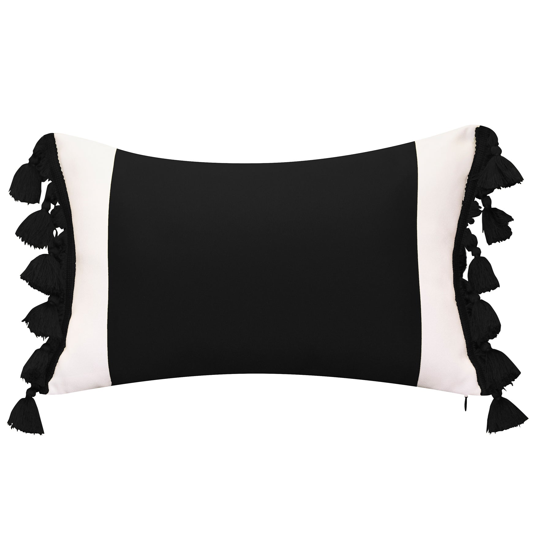 outdoor tassel pillow