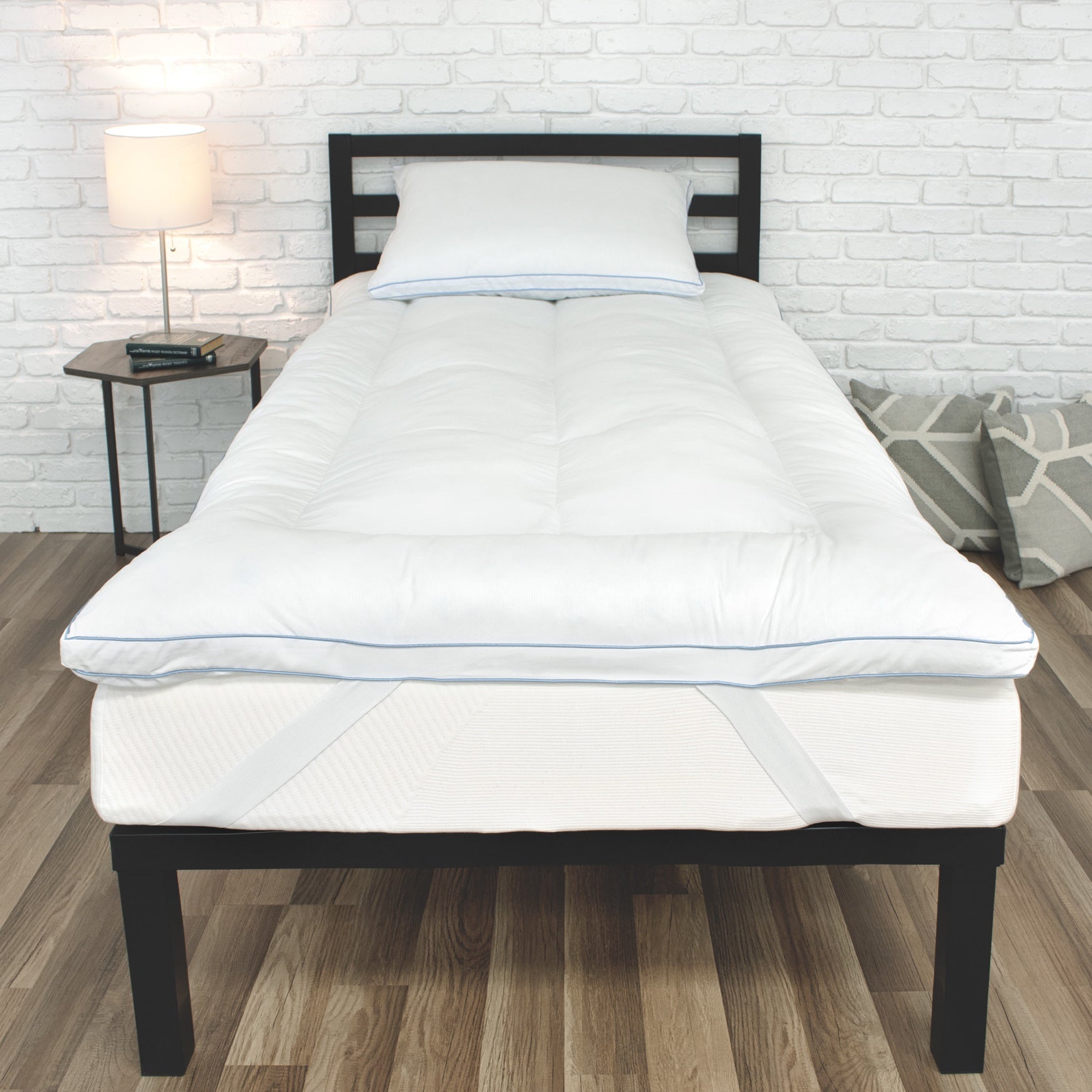 SensorPEDIC MemoryLOFT Deluxe 3Inch Memory Foam Cluster and Fiber