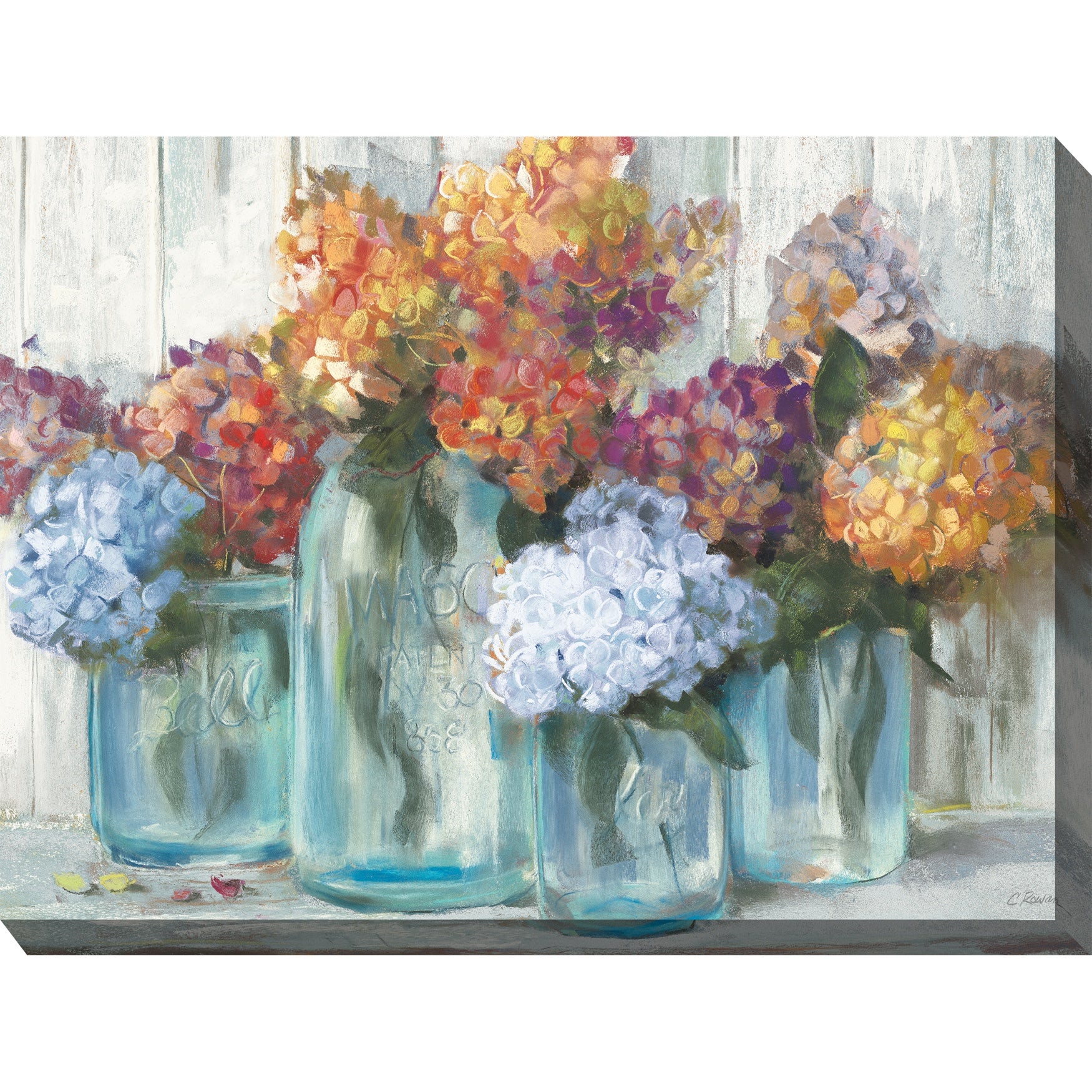 Mason Jars Outdoor Wall Art Wall Decor Brylane Home