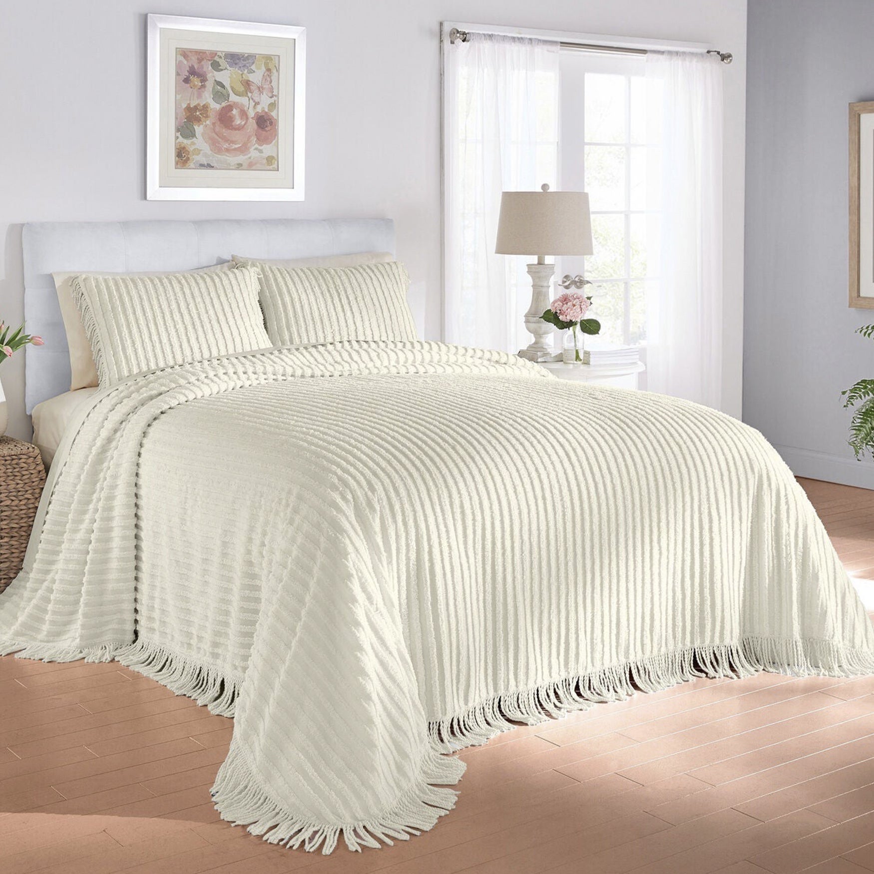 King chenille blanket deals
