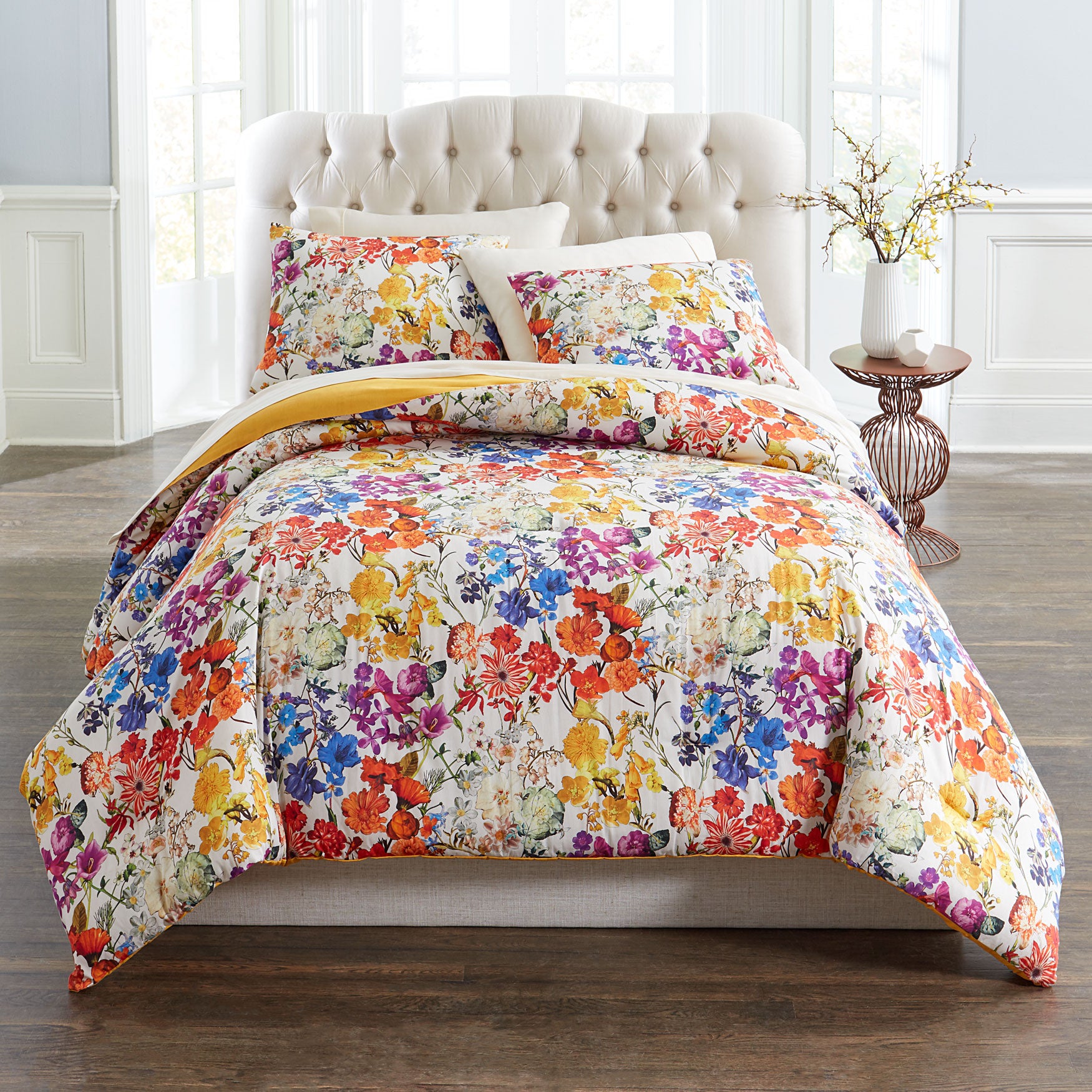 Vivianne Floral Comforter Bedding Brylane Home