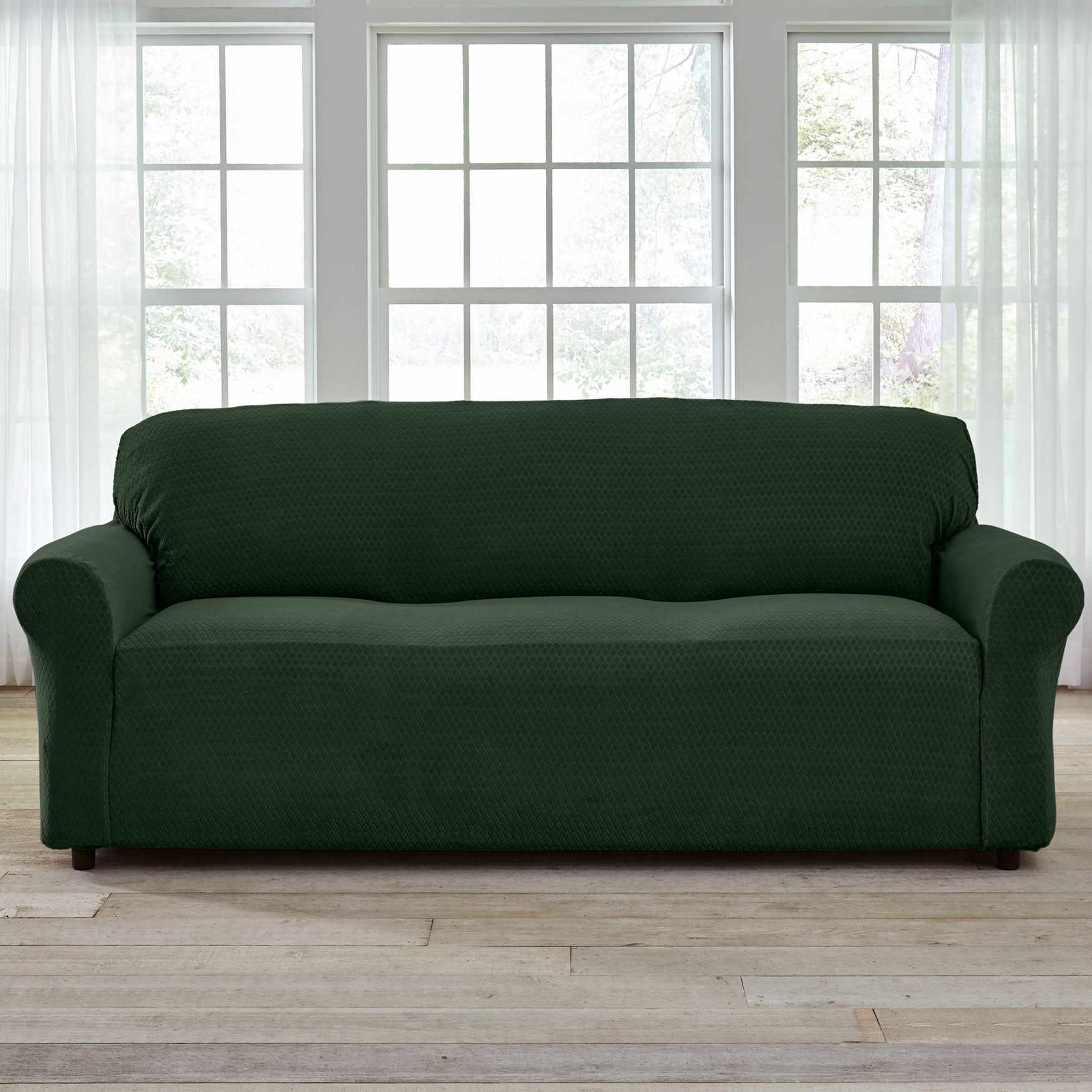 2020 Sales On Blue And Gray Studio Day Sofa Slipcover By World Market