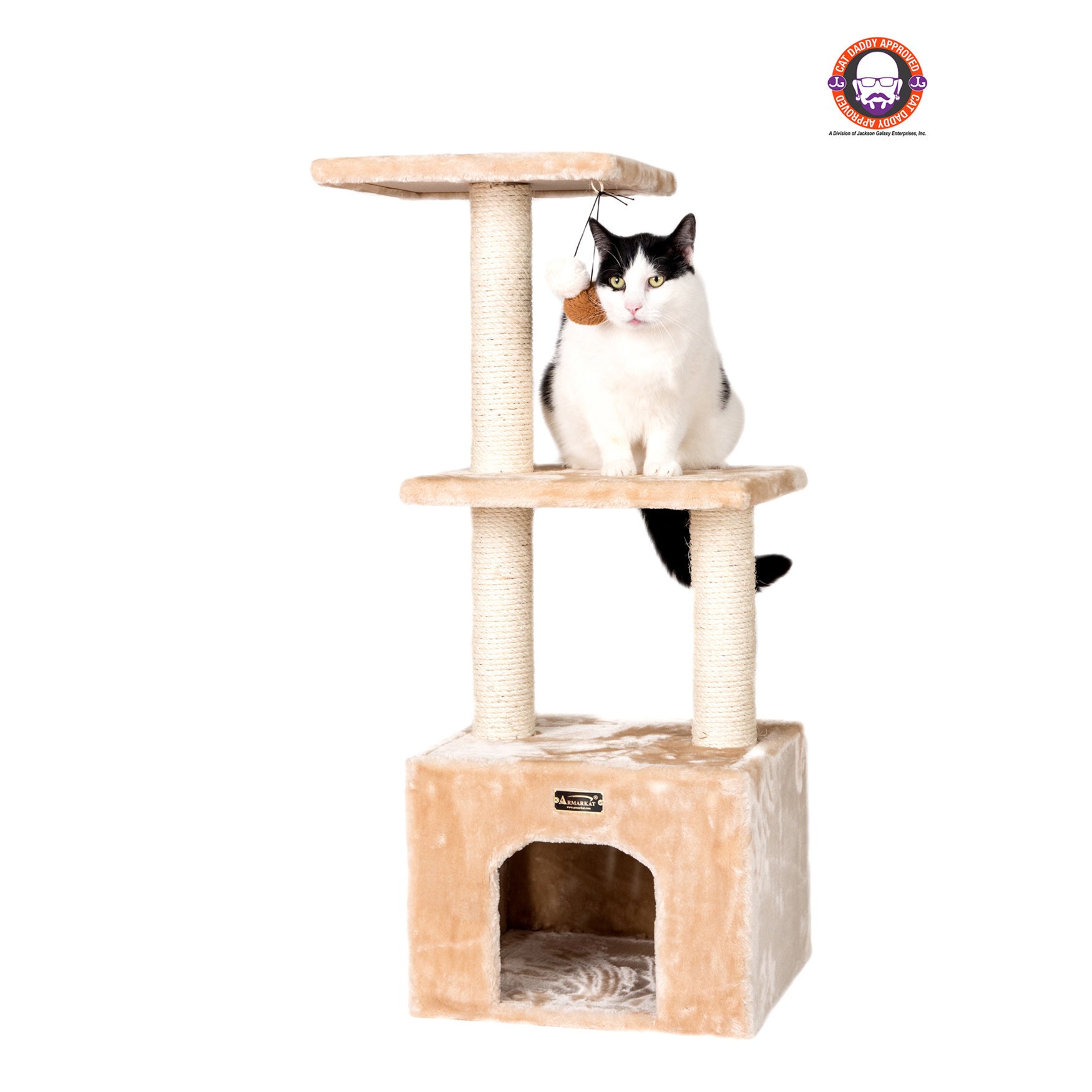 3 tier cat scratching post