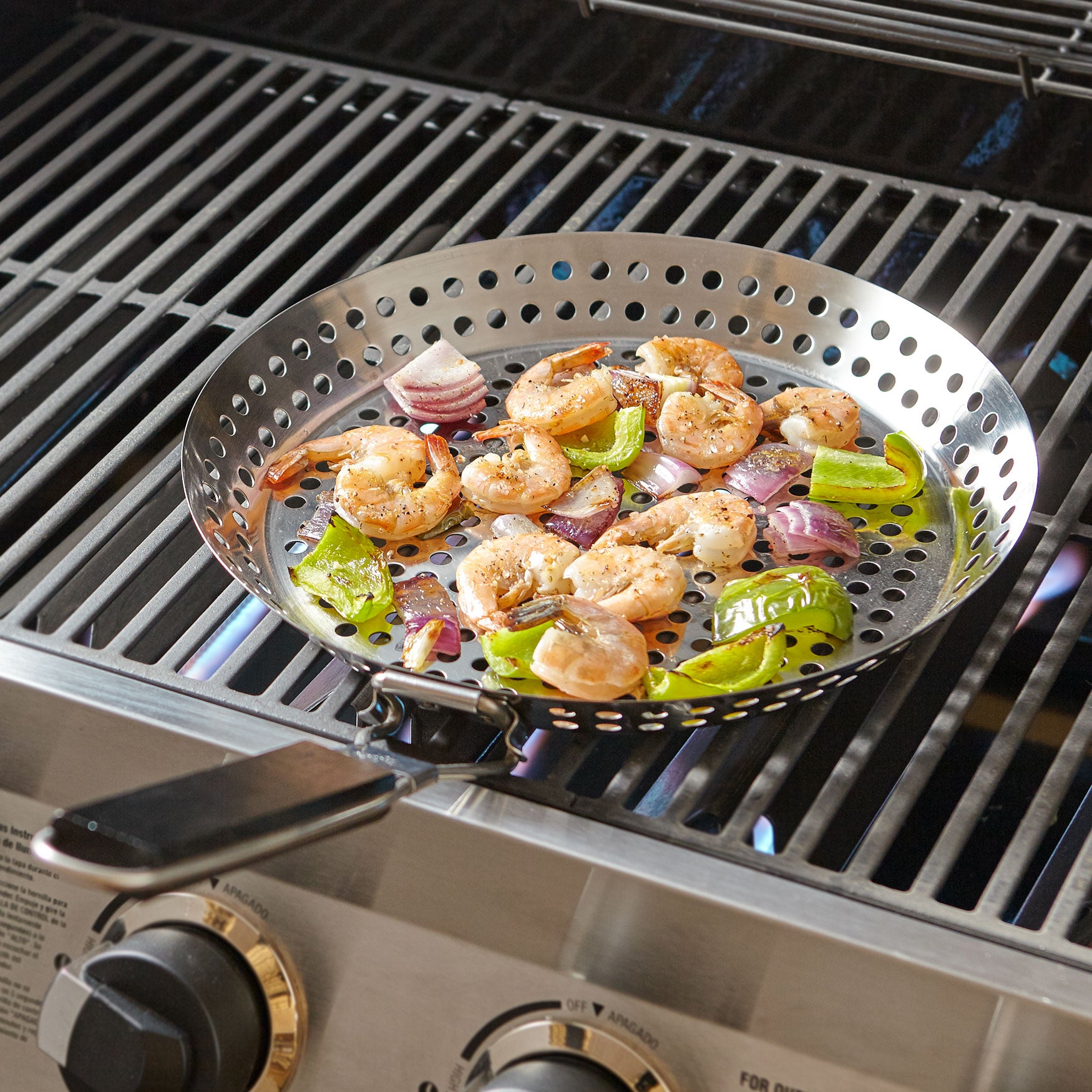 BBQ Grill Pan Outdoor Entertaining Brylane Home