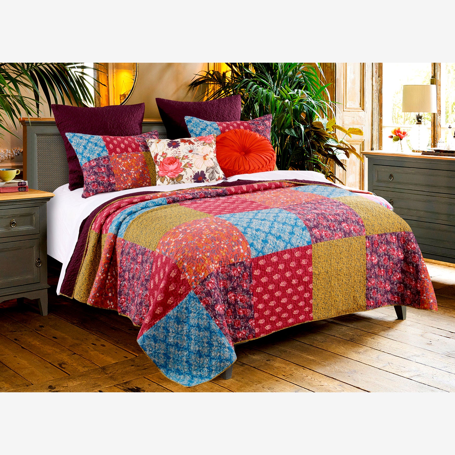 Normandy Quilt Set Brylane Home