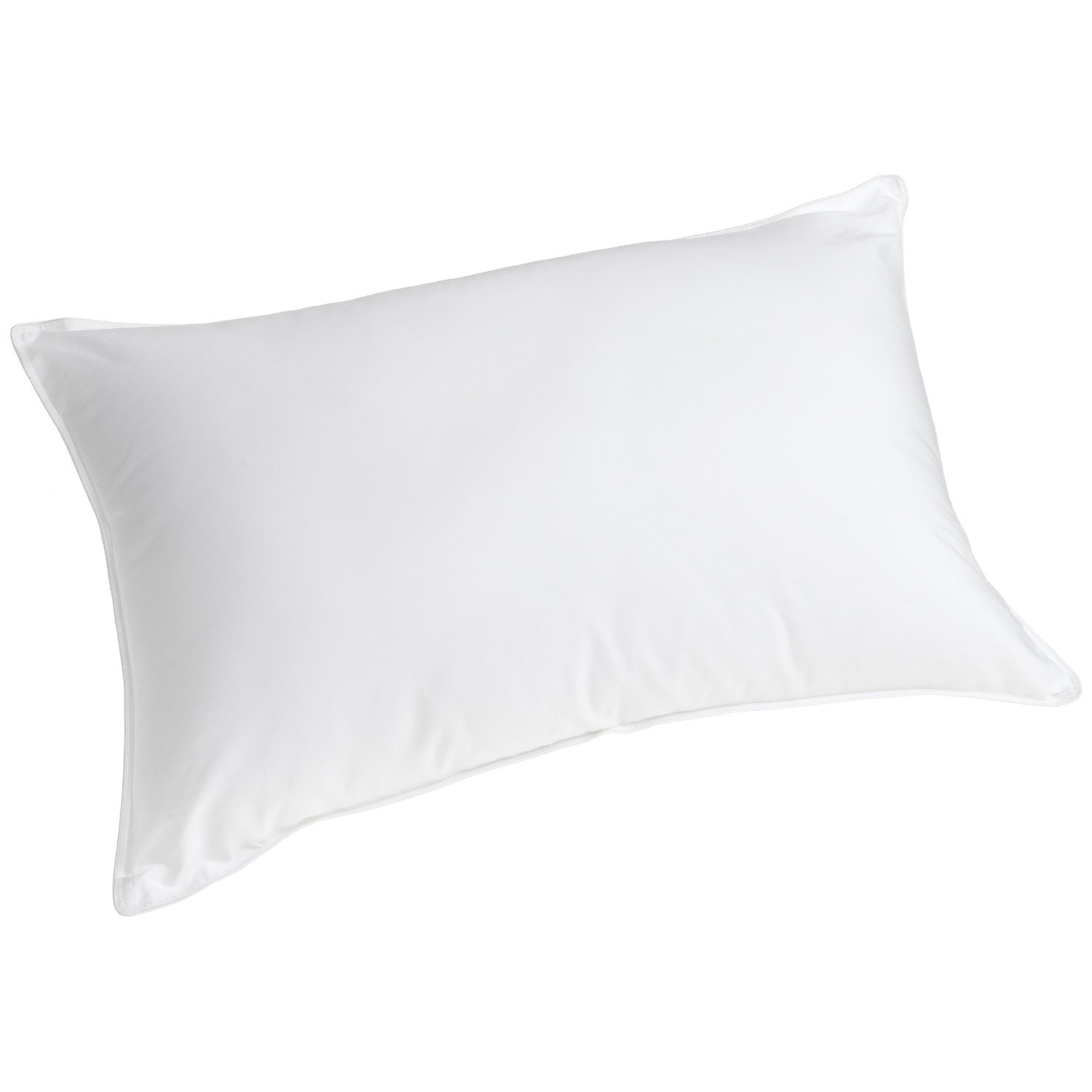 White Duck Down Bed Pillow, 