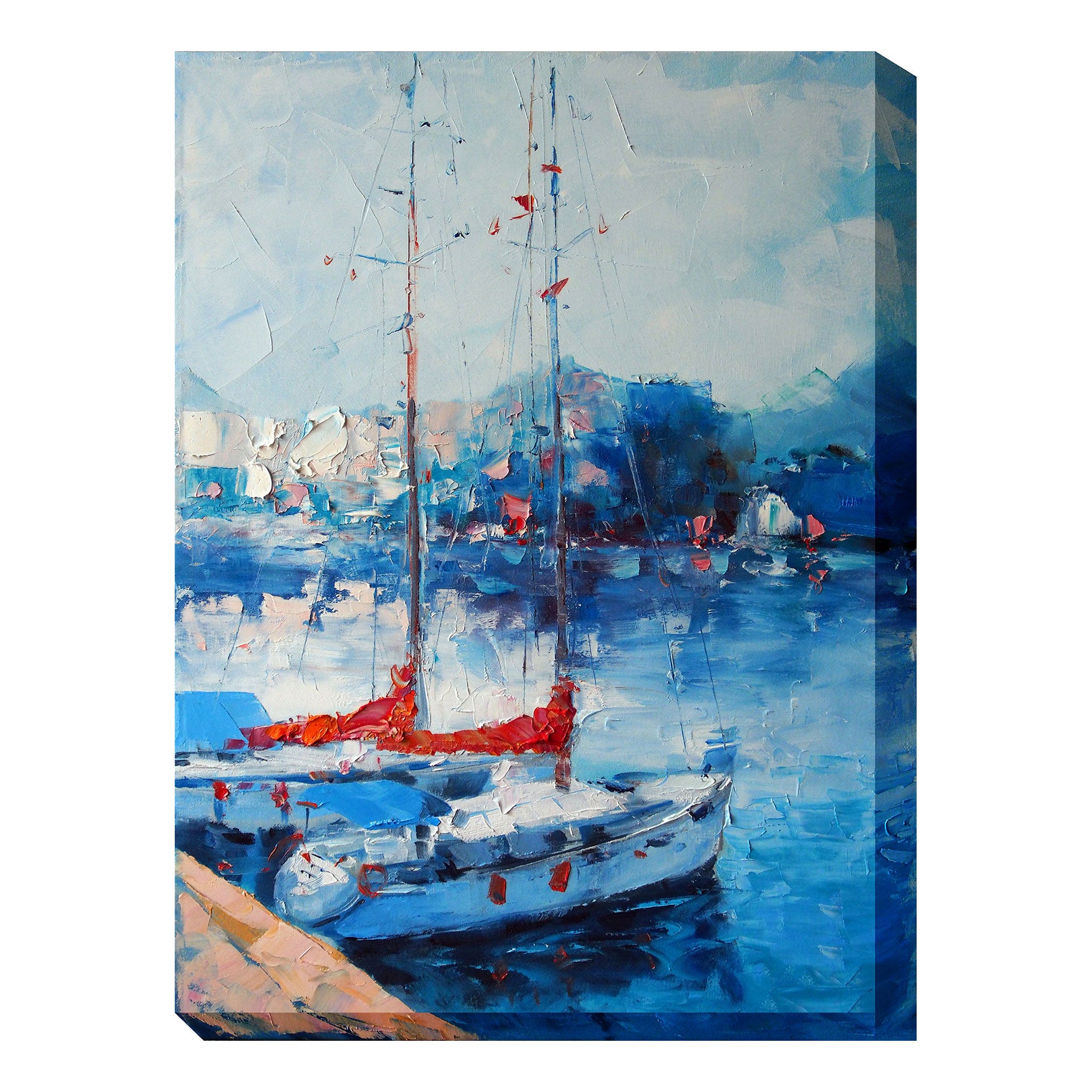 Seasonal All Weather All Season Outdoor Canvas Art, Multi Brylane Home
