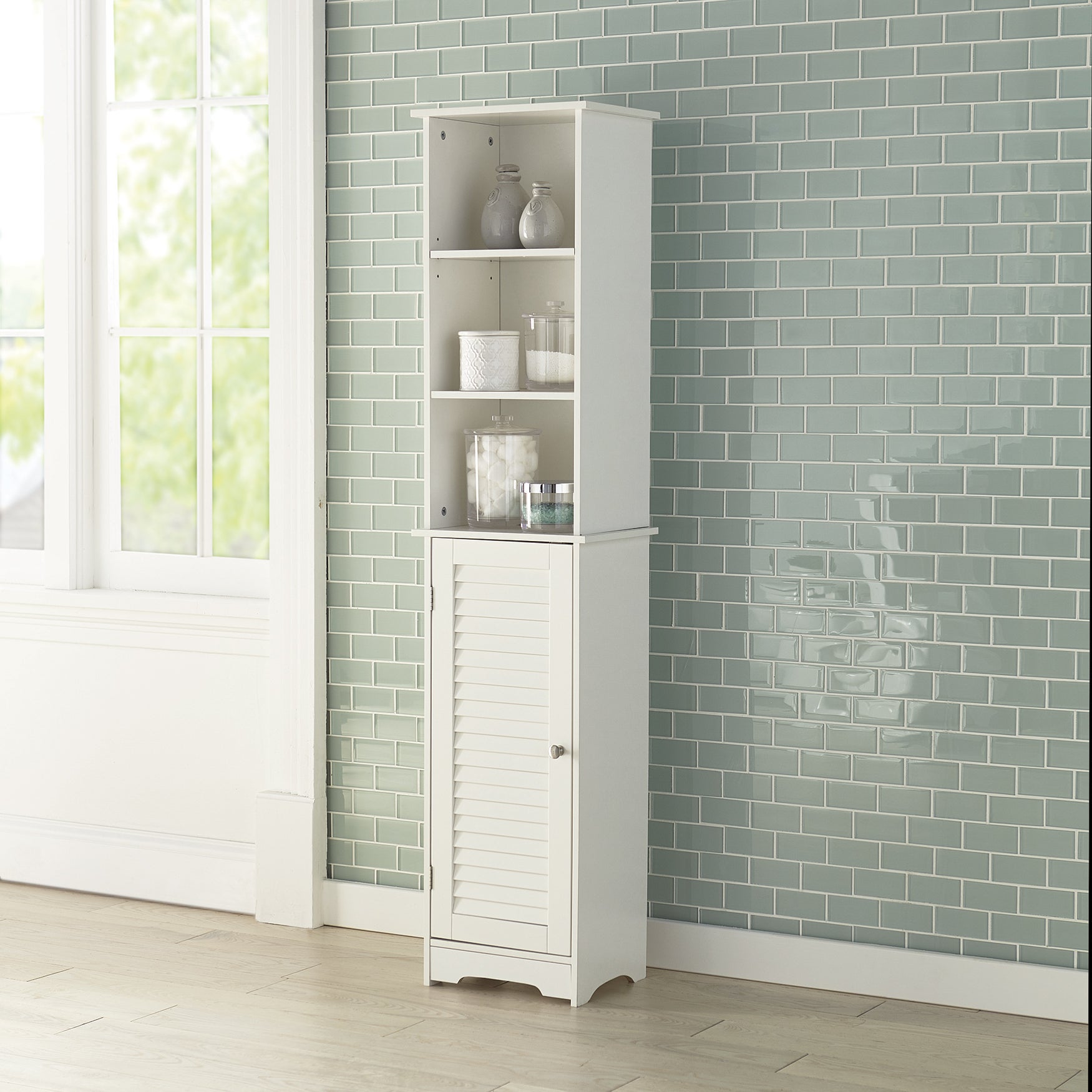 Louvre Tall Cabinet Bathroom Storage Brylane Home