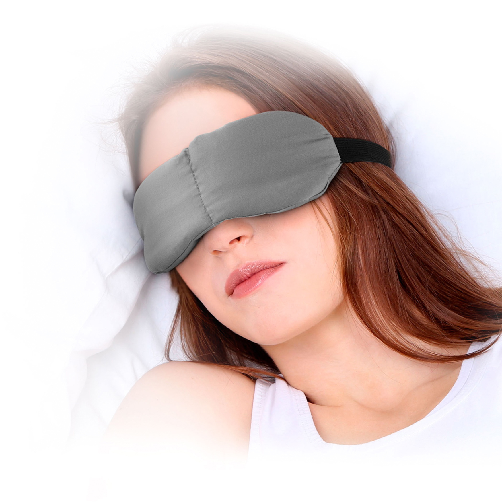 Calming Weighted Eye Mask, GRAY