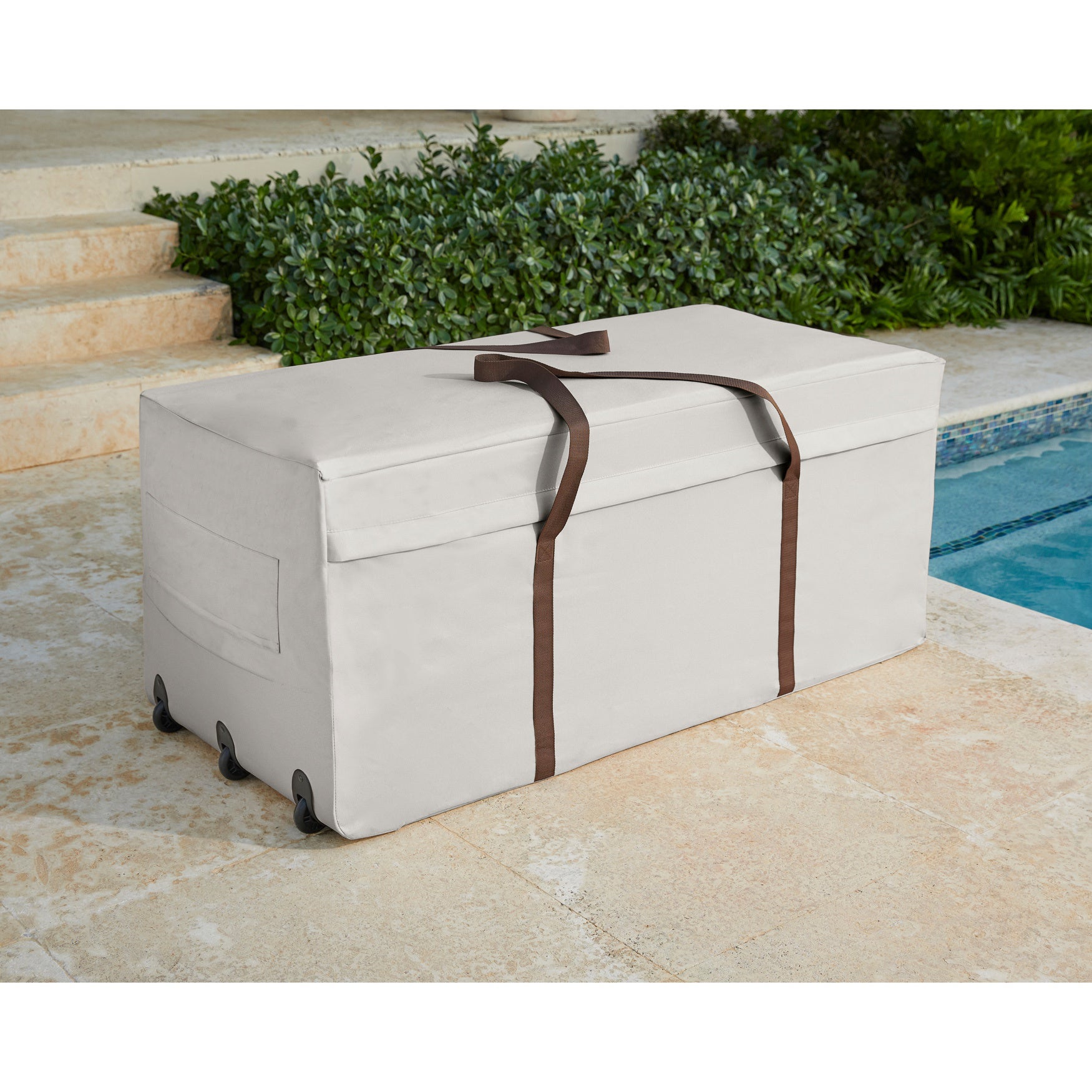 Cushion Storage Bag with Wheels Brylane Home