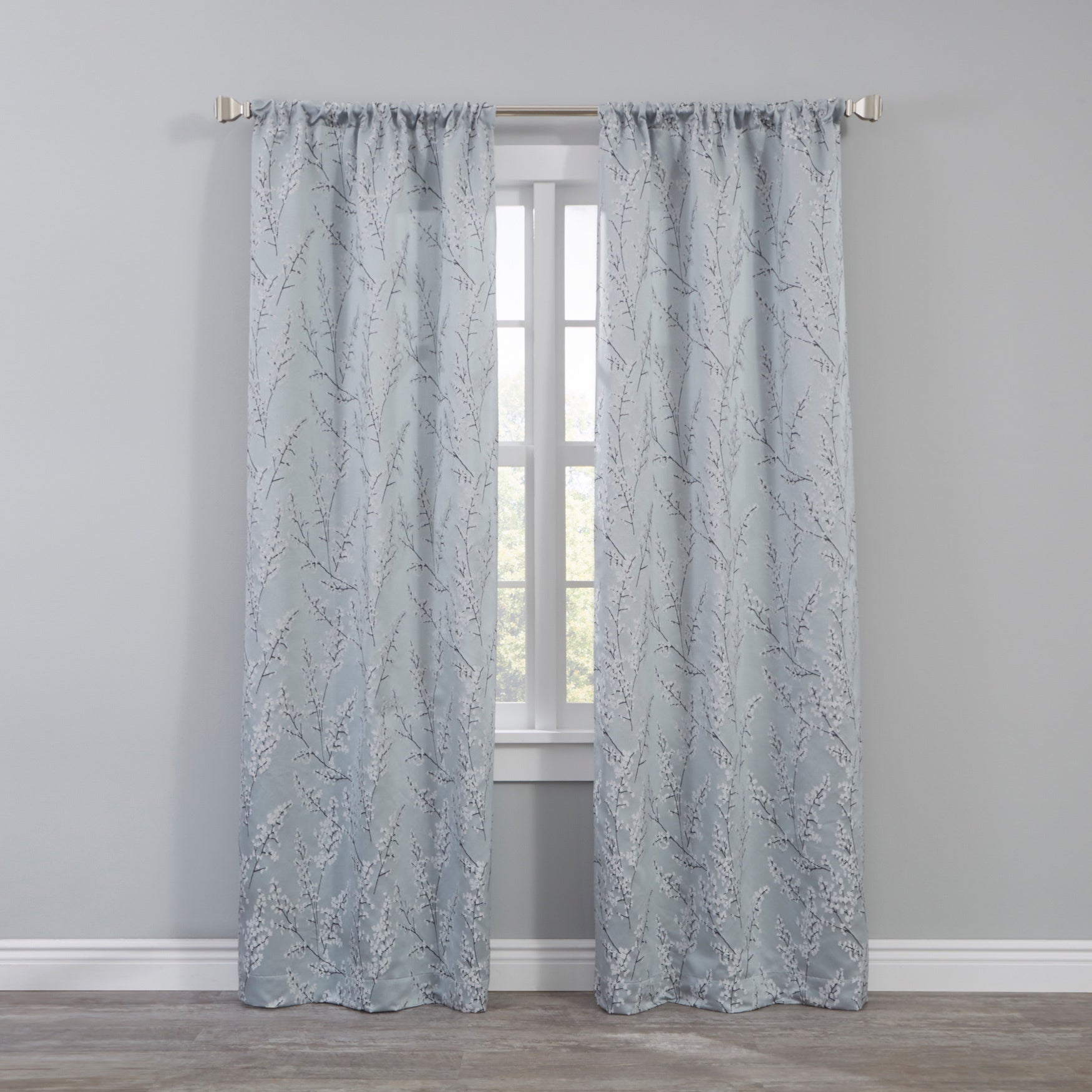 Whitley Jacquard Rod Pocket 2PK Panel Set, 