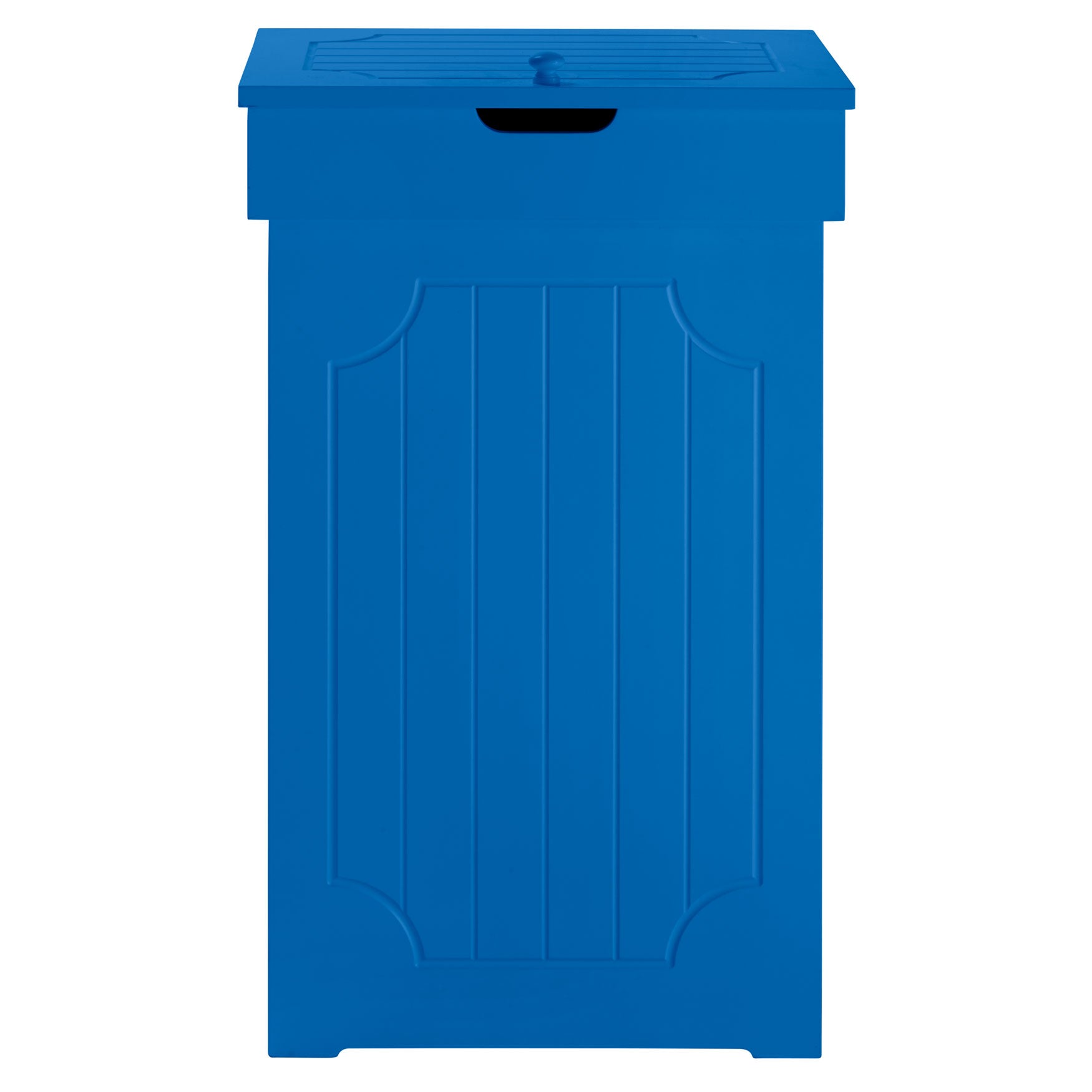 Cottage Kitchen Trash Can Plus Size Brylane Home Cottage Kitchen Trash Can Lapis Blue