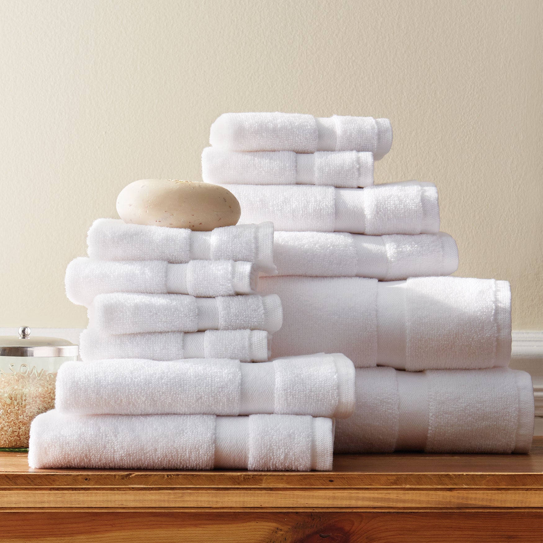 12 Pc Zero Twist Bath Towel Set Towels Brylane Home