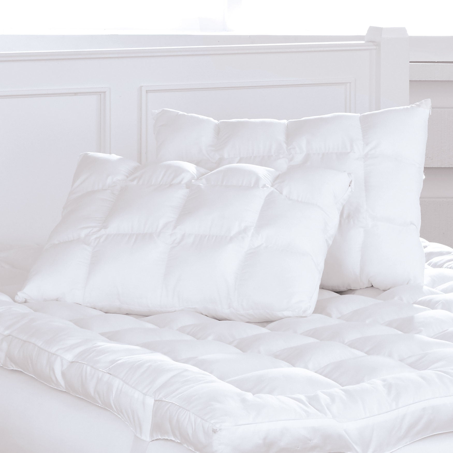 200TC Cotton Puff Pillow Pillows Brylane Home