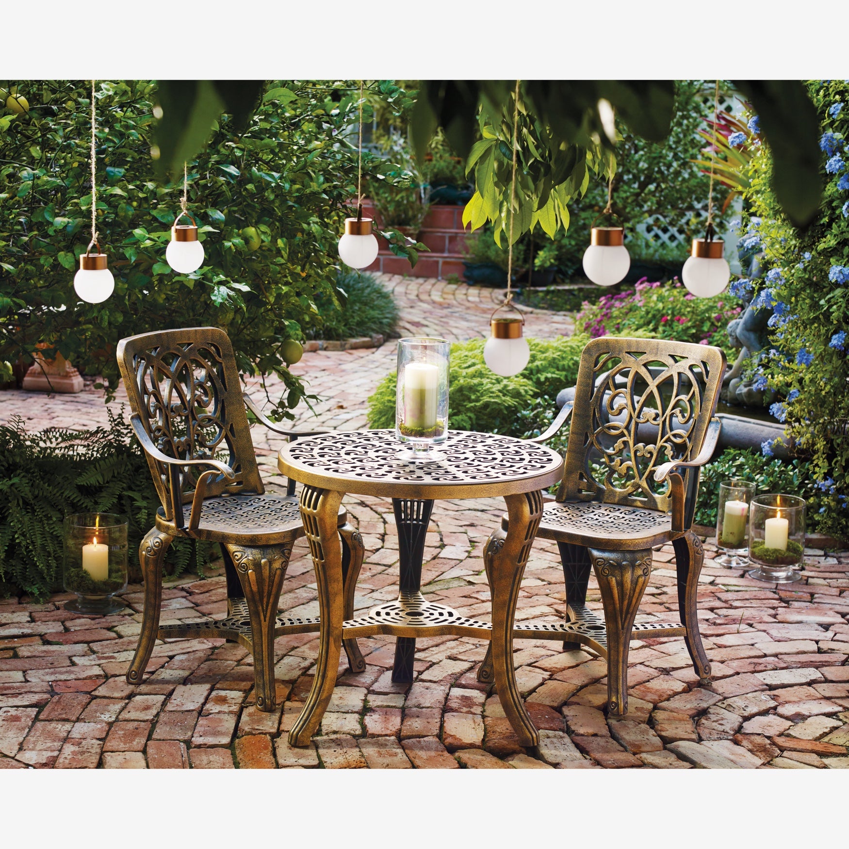 3-Pc. Bistro Set| Outdoor Dining Sets | Brylane Home (1750 x 1750 Pixel)