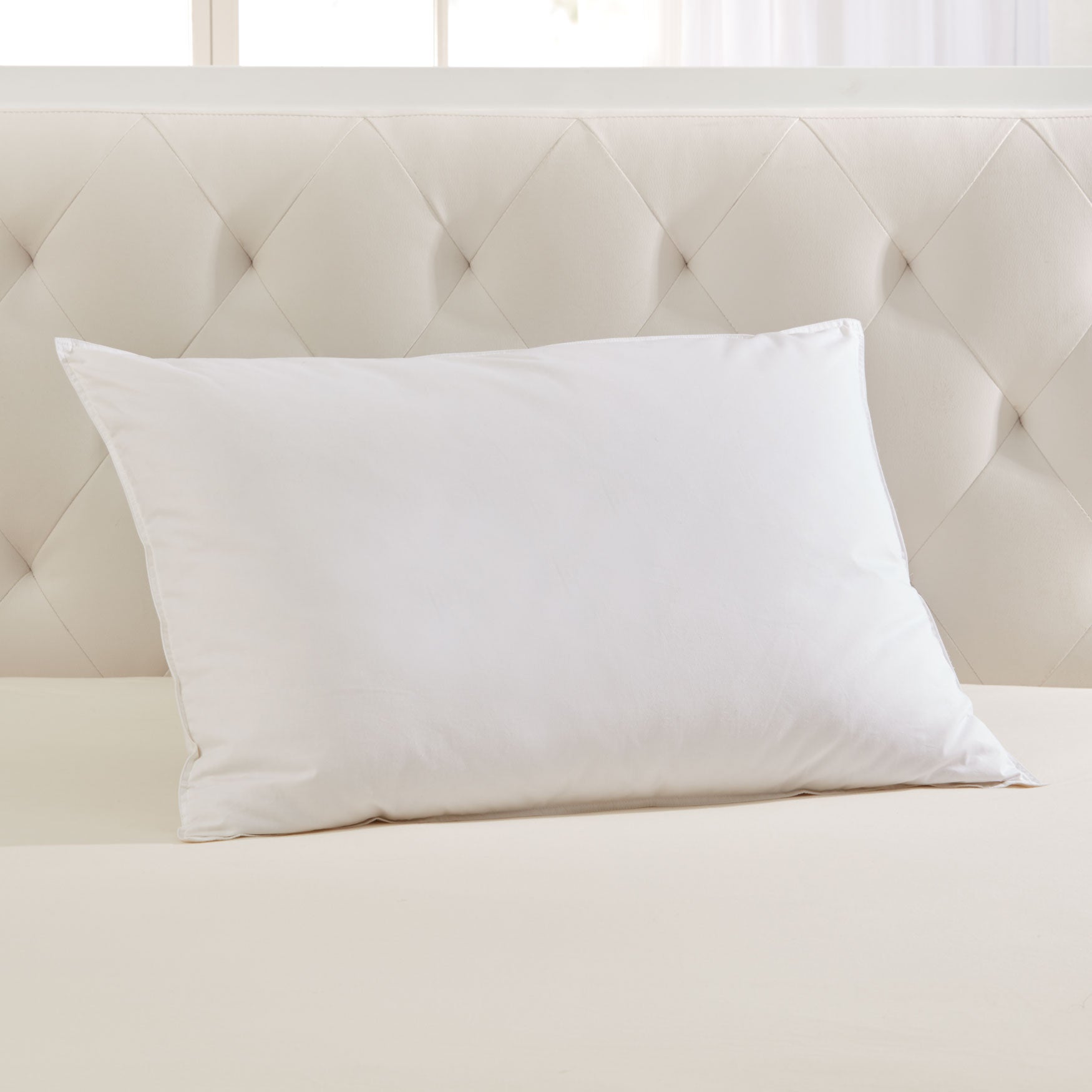 Firm Down Feel Feather Pillow Pillows Brylane Home