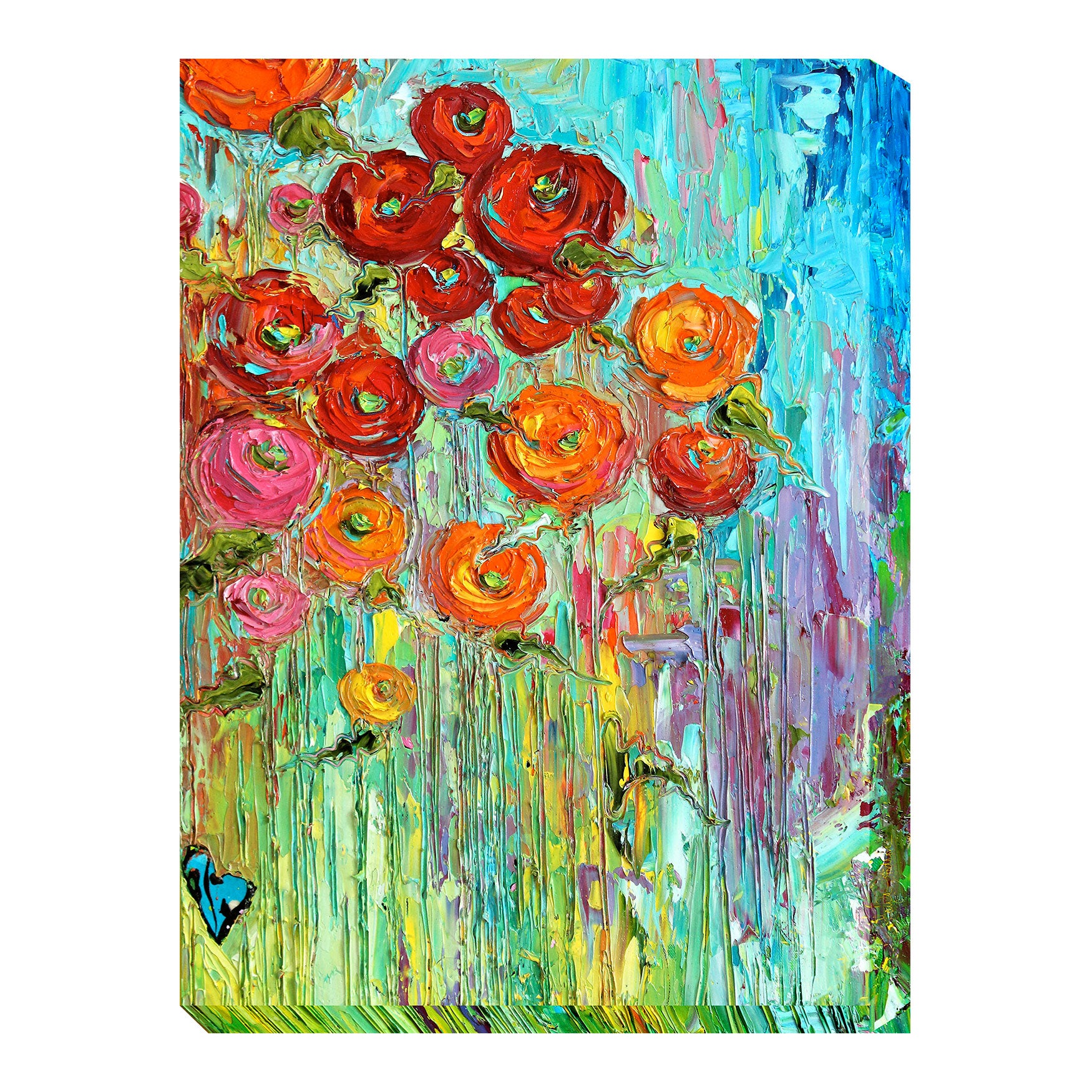 All Weather All Season Outdoor Canvas Art. Plus Size Wall Décor