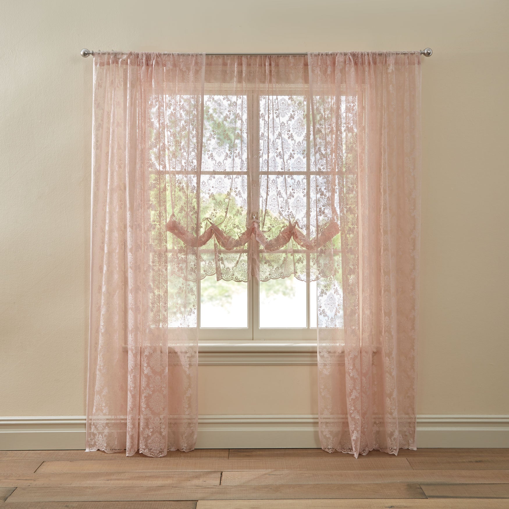 Desmond Rod Pocket Balloon Shade Window Brylane Home