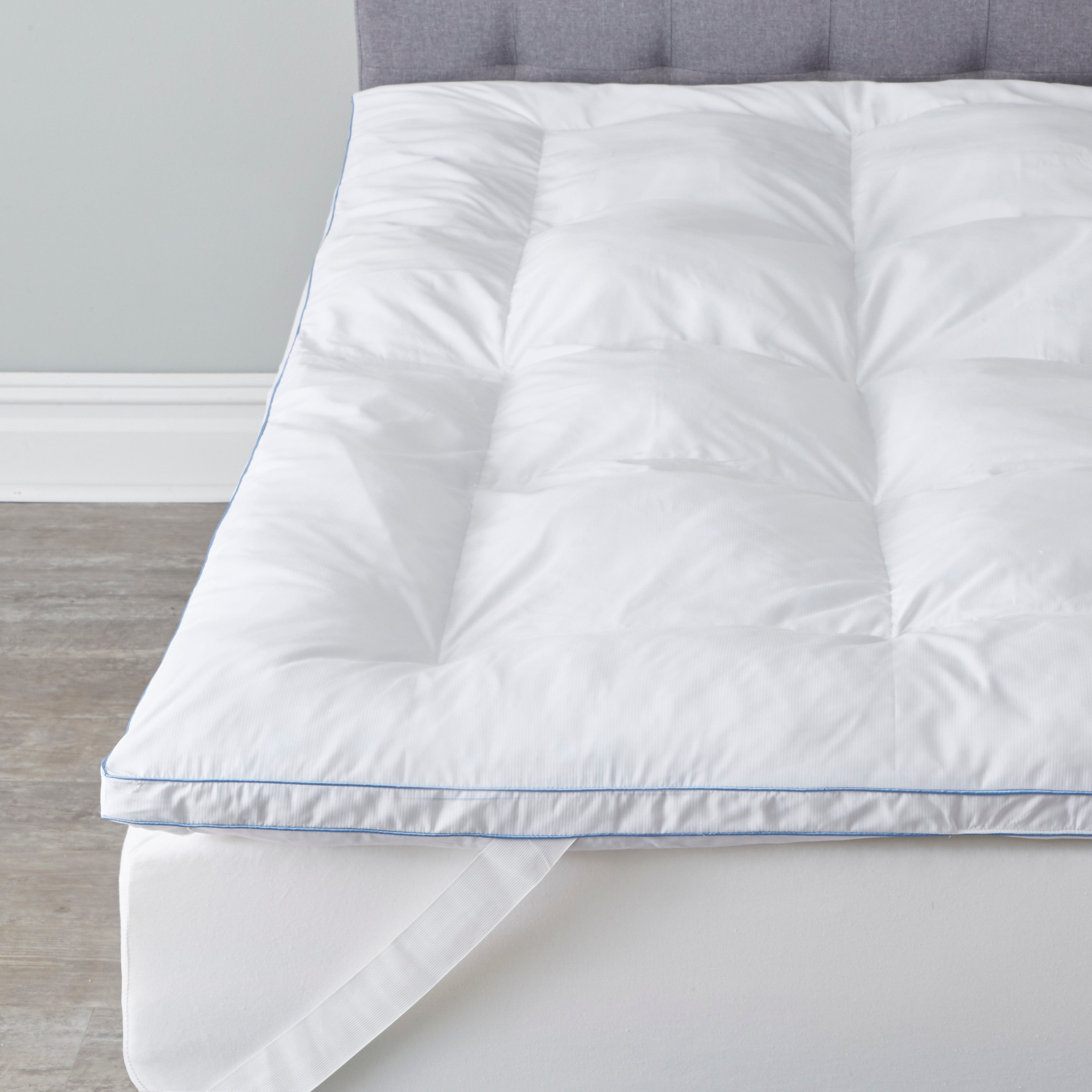 4" Memory Loft Deluxe Gel Mattress Topper Mattress Pads & Toppers