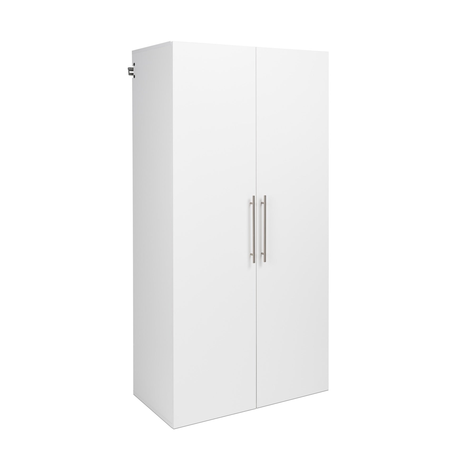 HangUps 36" Large Storage White Closet & Space Savers
