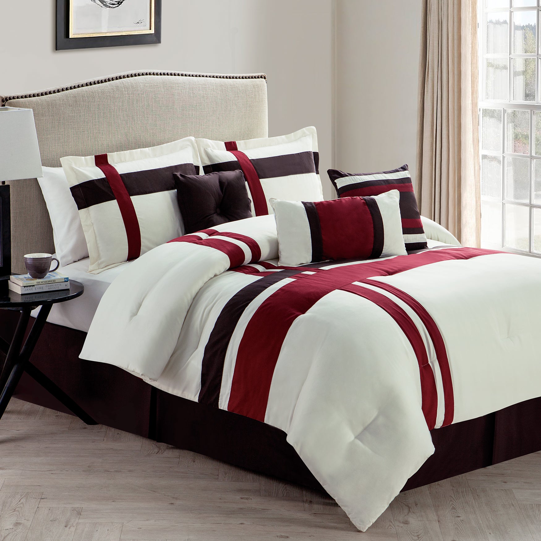 Berkley 7pc Comforter Set Comforters & Sets Brylane Home