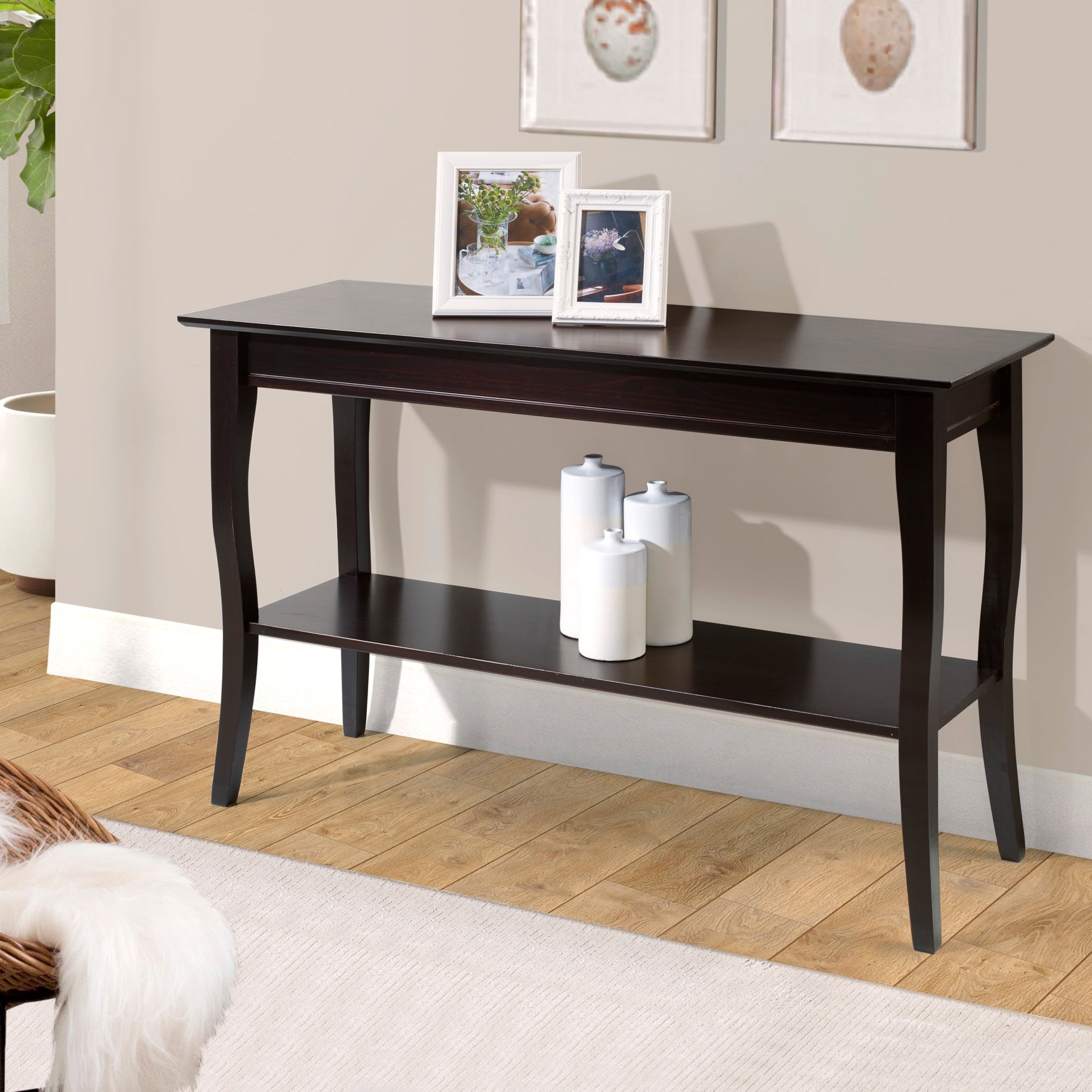 Dayton Console Table Espresso Brylane Home