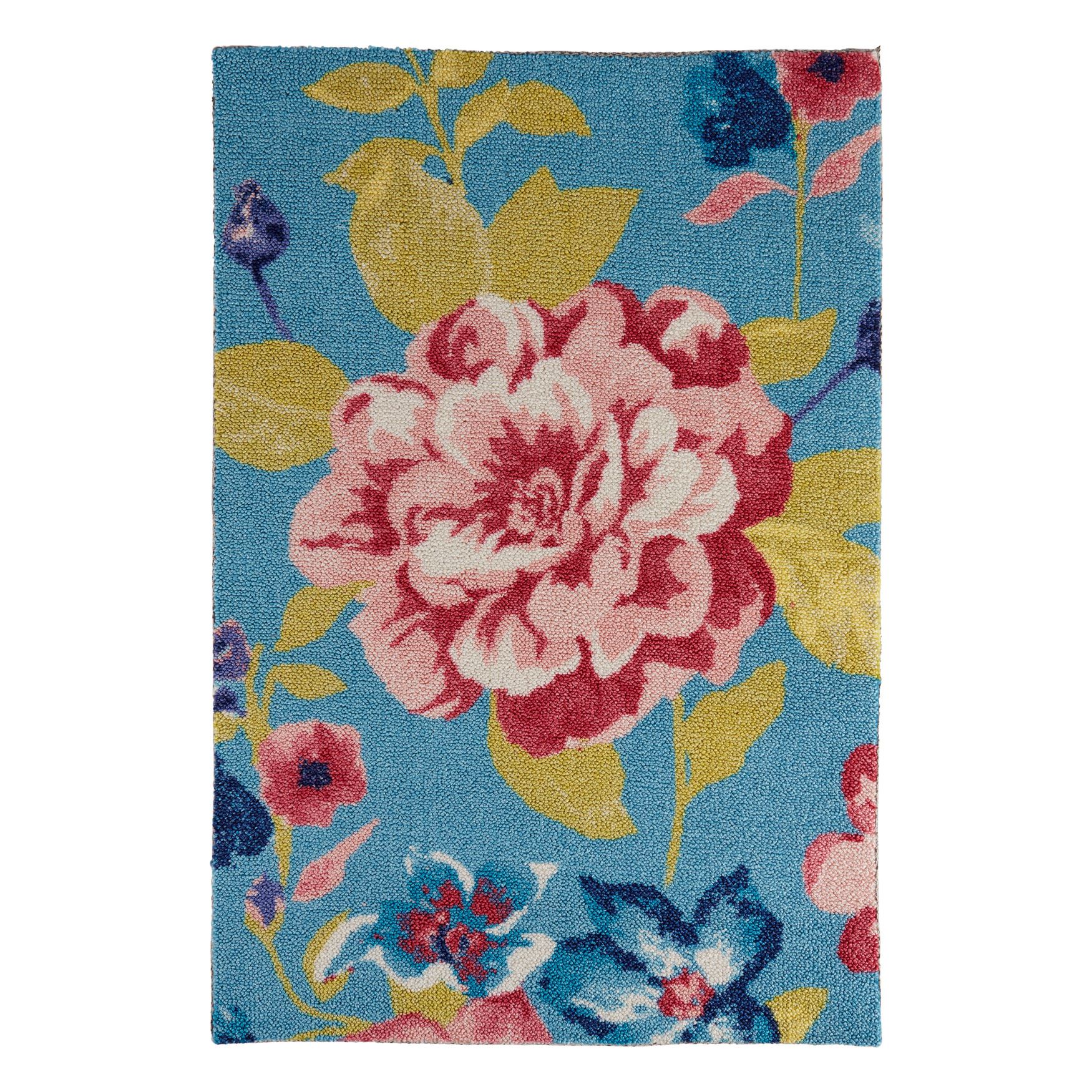 Zahara Large Floral Rug Rugs Brylane Home