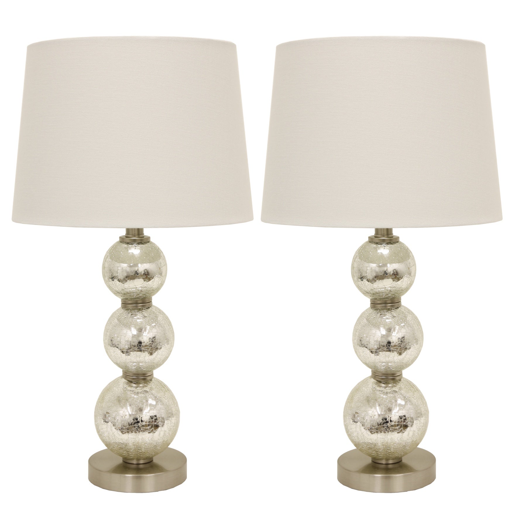 Shop J. Table Floor Lamps on DailyMail Dimple Table Lamps with White Shades