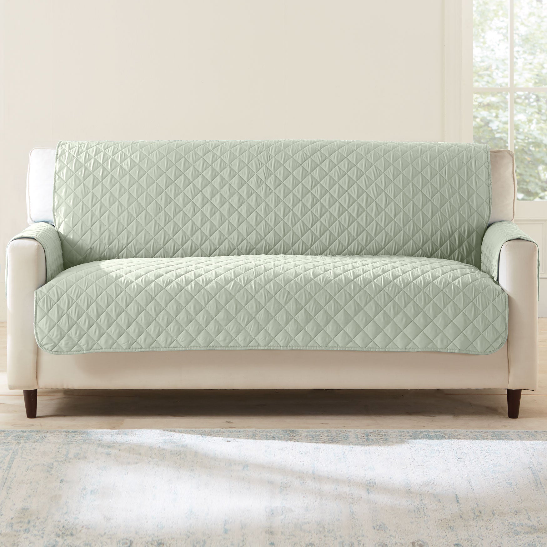 BH Studio WaterRepellent Microfiber ExtraLong Sofa Protector Décor