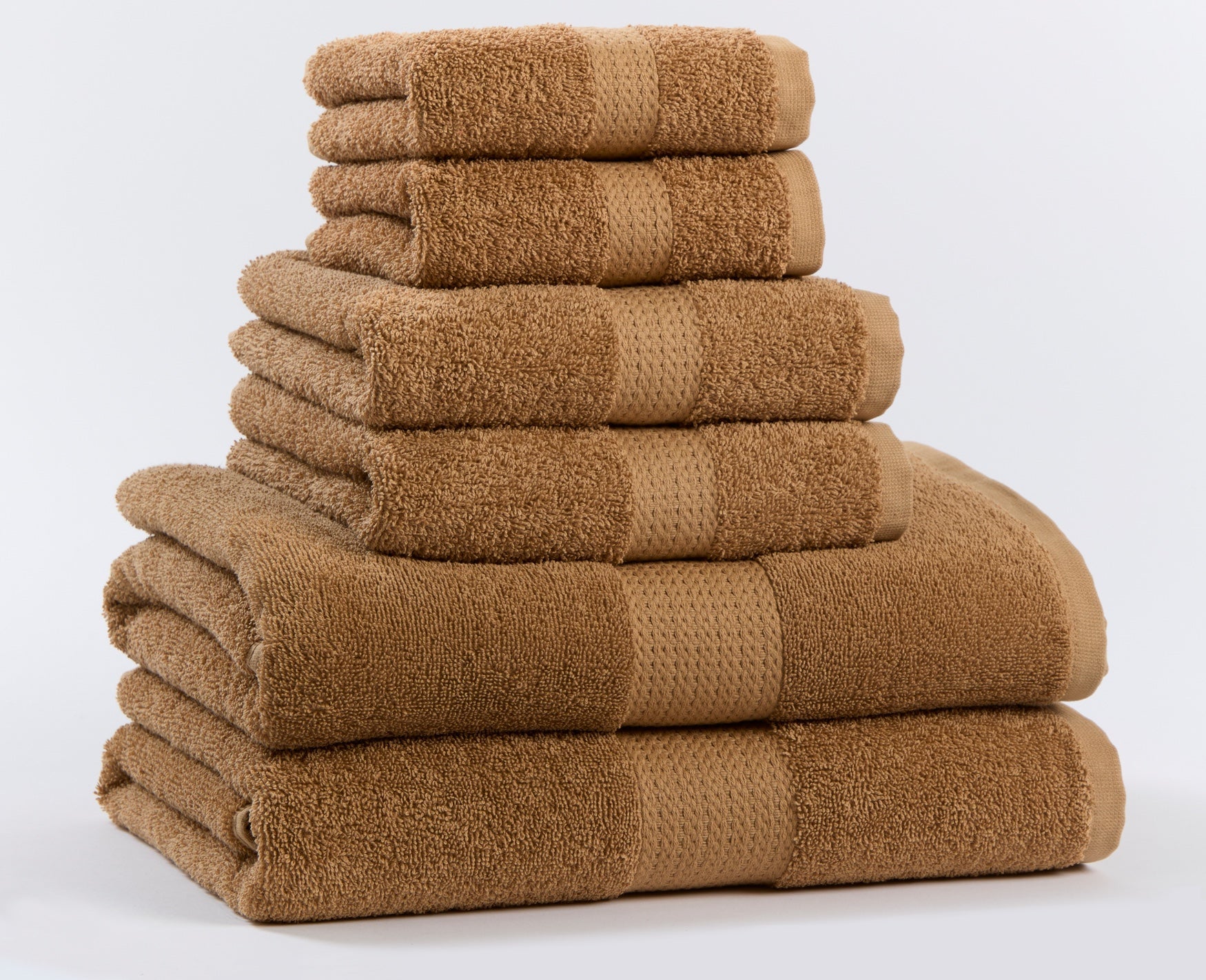 BrylaneHome BH Studio 6 Piece Bath Towel Set
