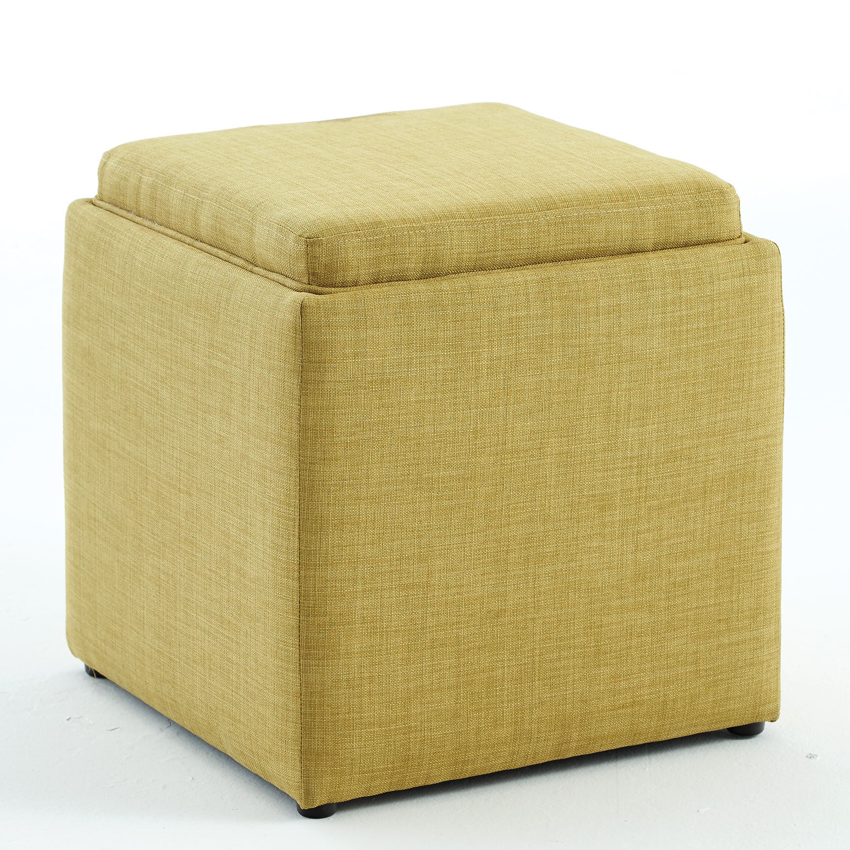 Storage Ottoman with Tray Plus Size Furniture Brylane Home