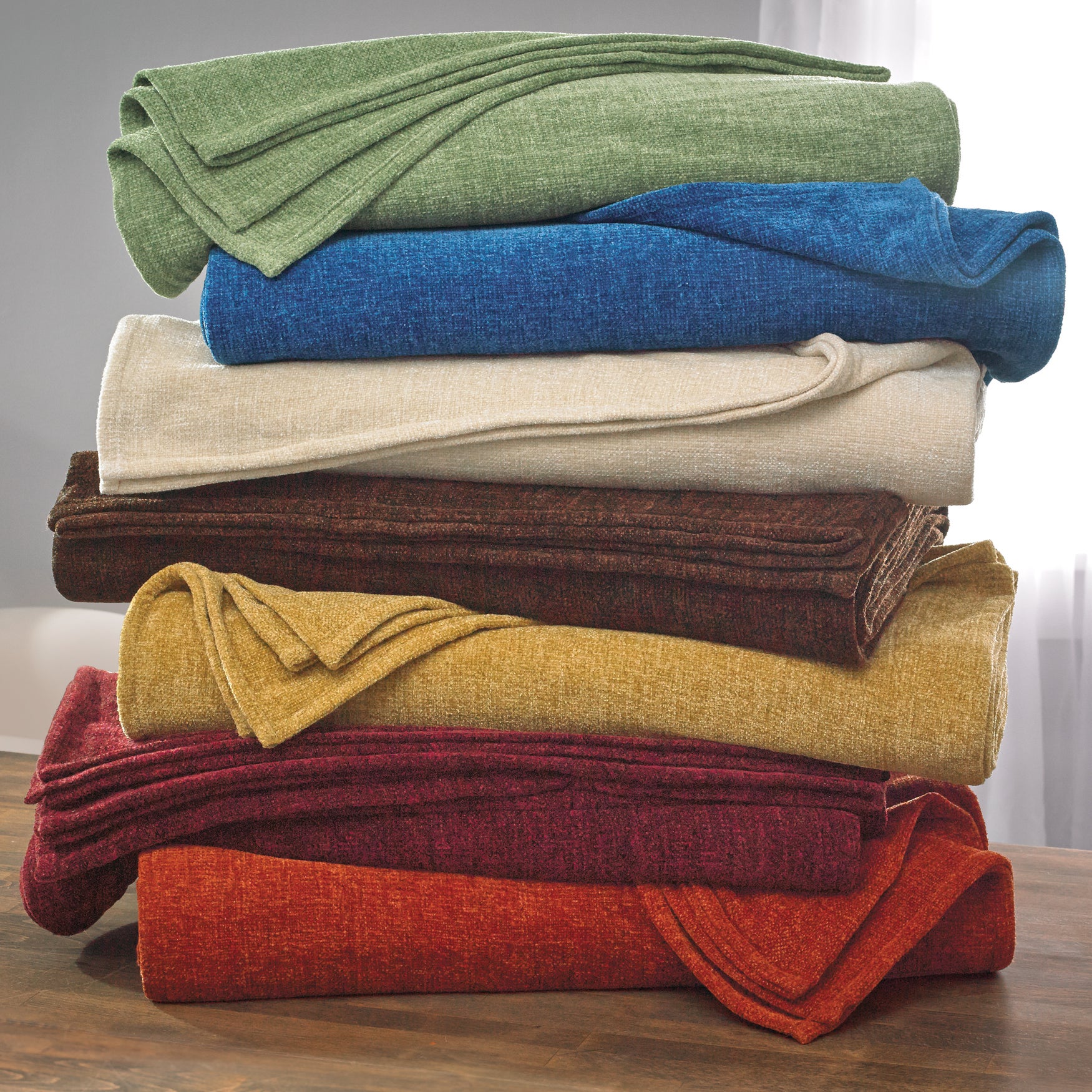 Chenille Blanket Plus Size Bedding Brylane Home