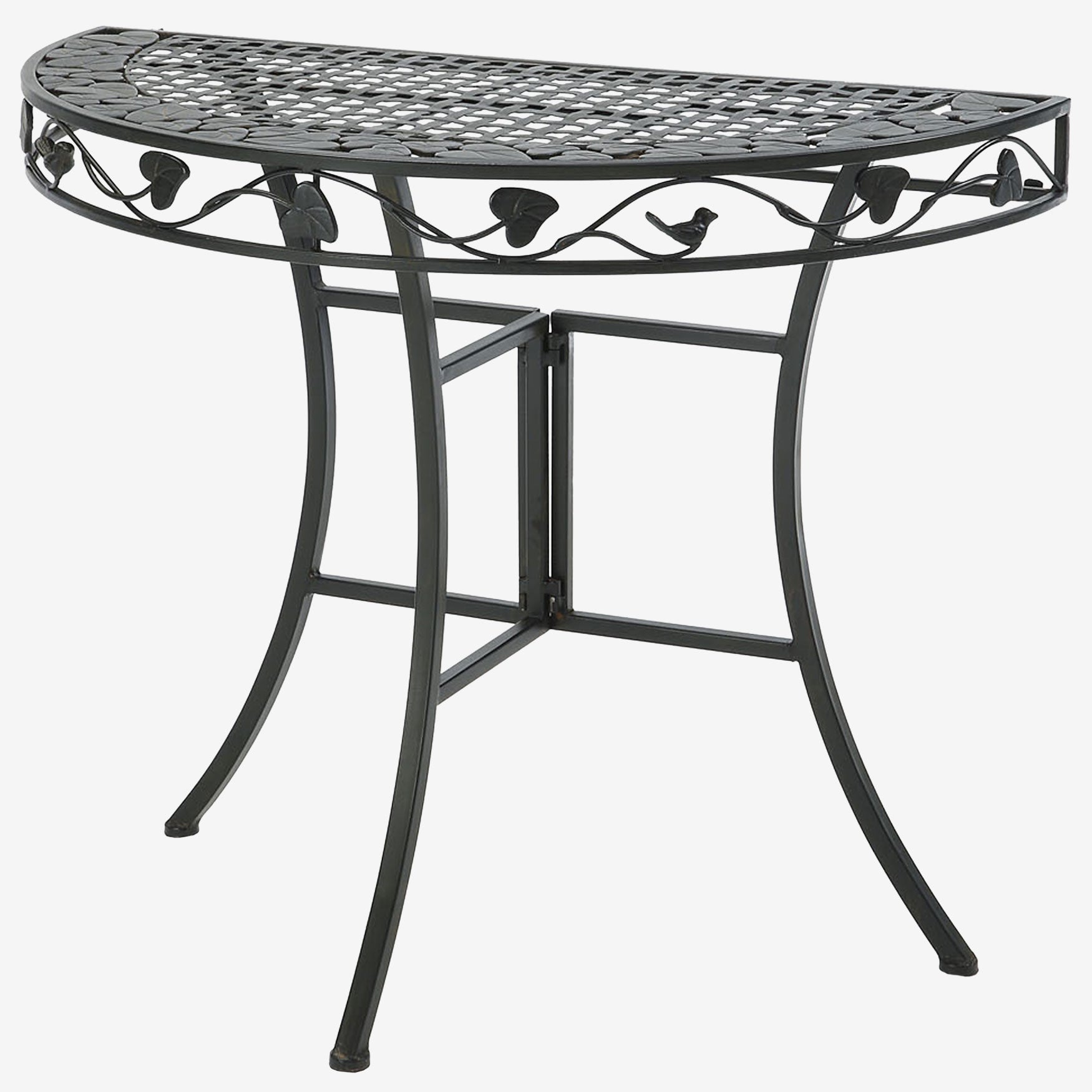 Ivy League Multi Use 2 Half Round Table Outdoor Tables Brylane Home