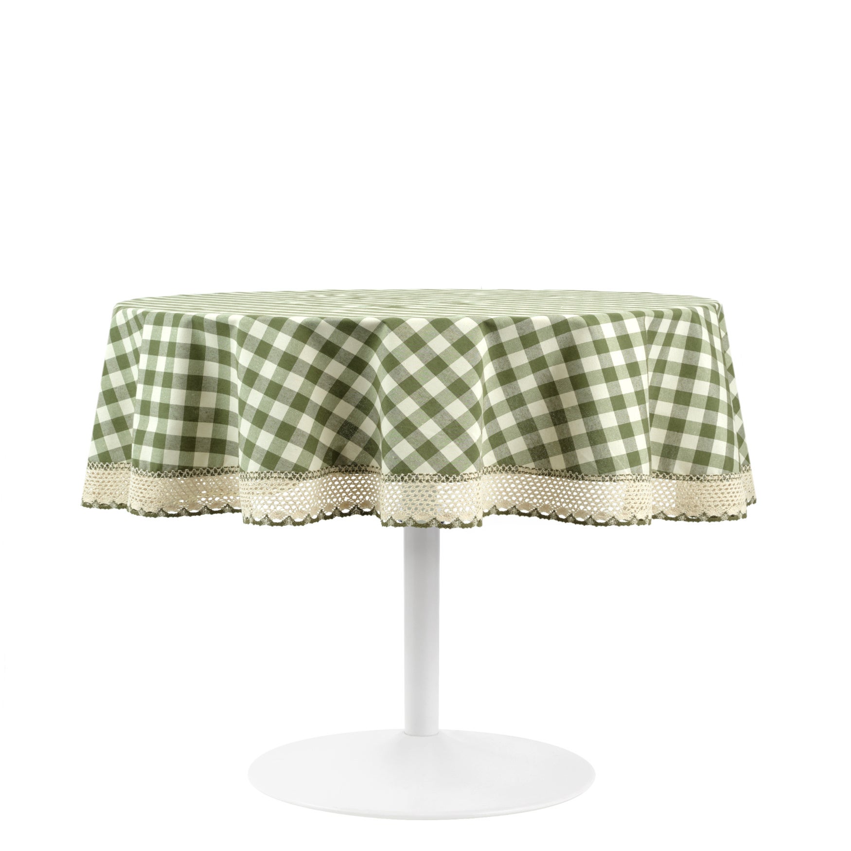 Buffalo Check Round Tablecloth 70 In Brylane Home Buffalo Check Round Tablecloth 70 In, How To Sew A 70 Inch Round Tablecloth