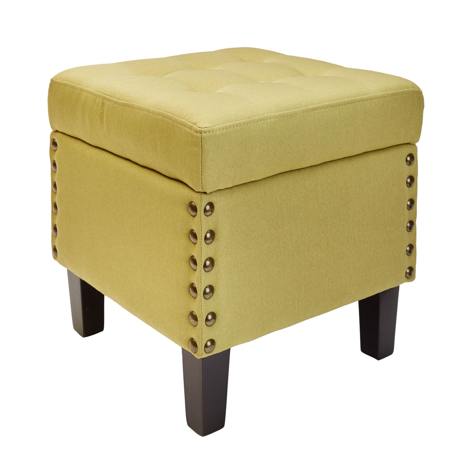 Vienna Tufted Ottoman Storage Bench Furniture Brylane Home