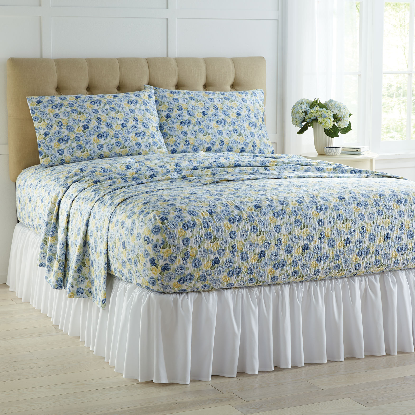 Naples Bed Tite™ 300-TC Cotton Sheet Set | Brylane Home