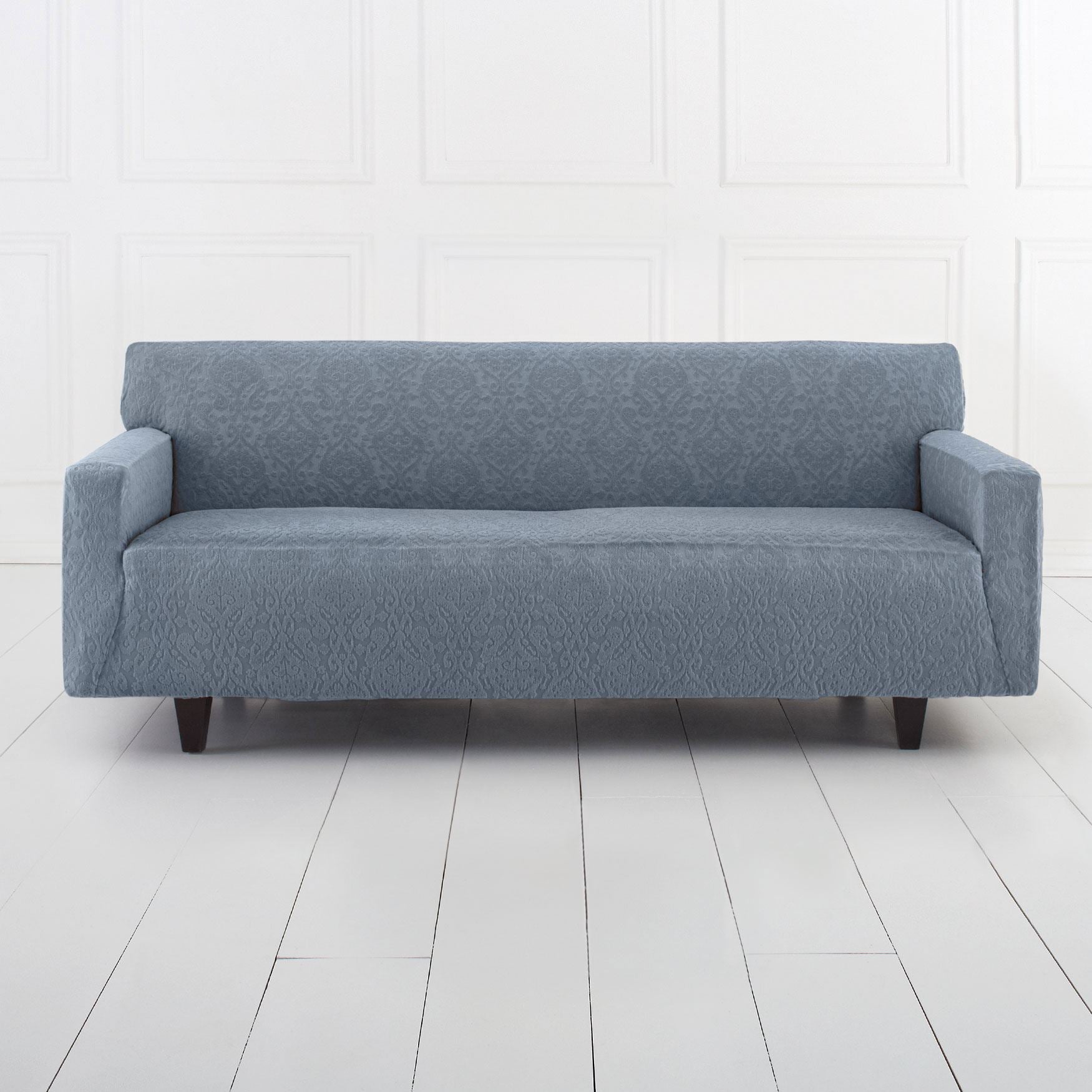Brylanehome Studio Ikat Stretch Extra Long Sofa Slipcover Plus Brylanehome Studio Ikat Stretch Extra Long Sofa Slipcover