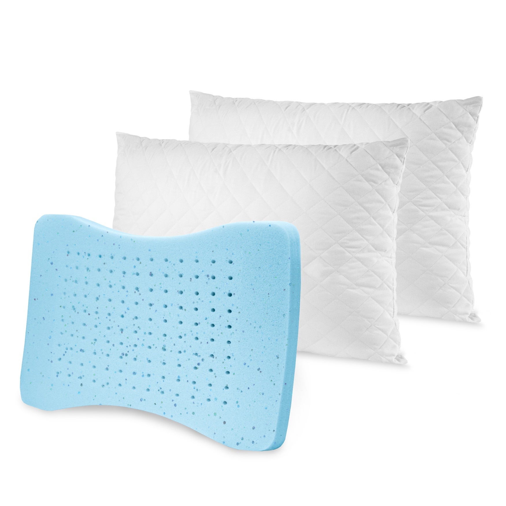 sensorpedic gel pillow