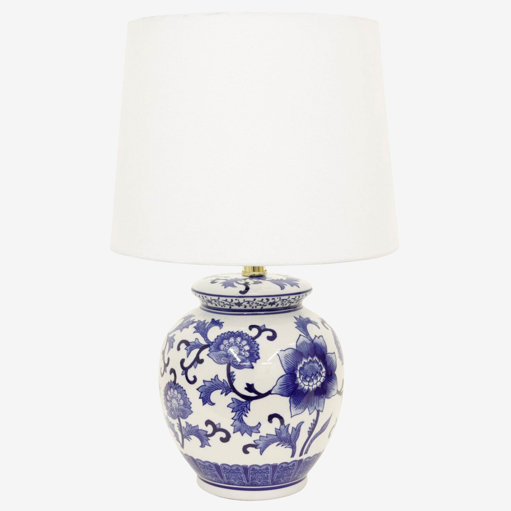 Blue Flower Table Lamp Table Lamps Brylane Home