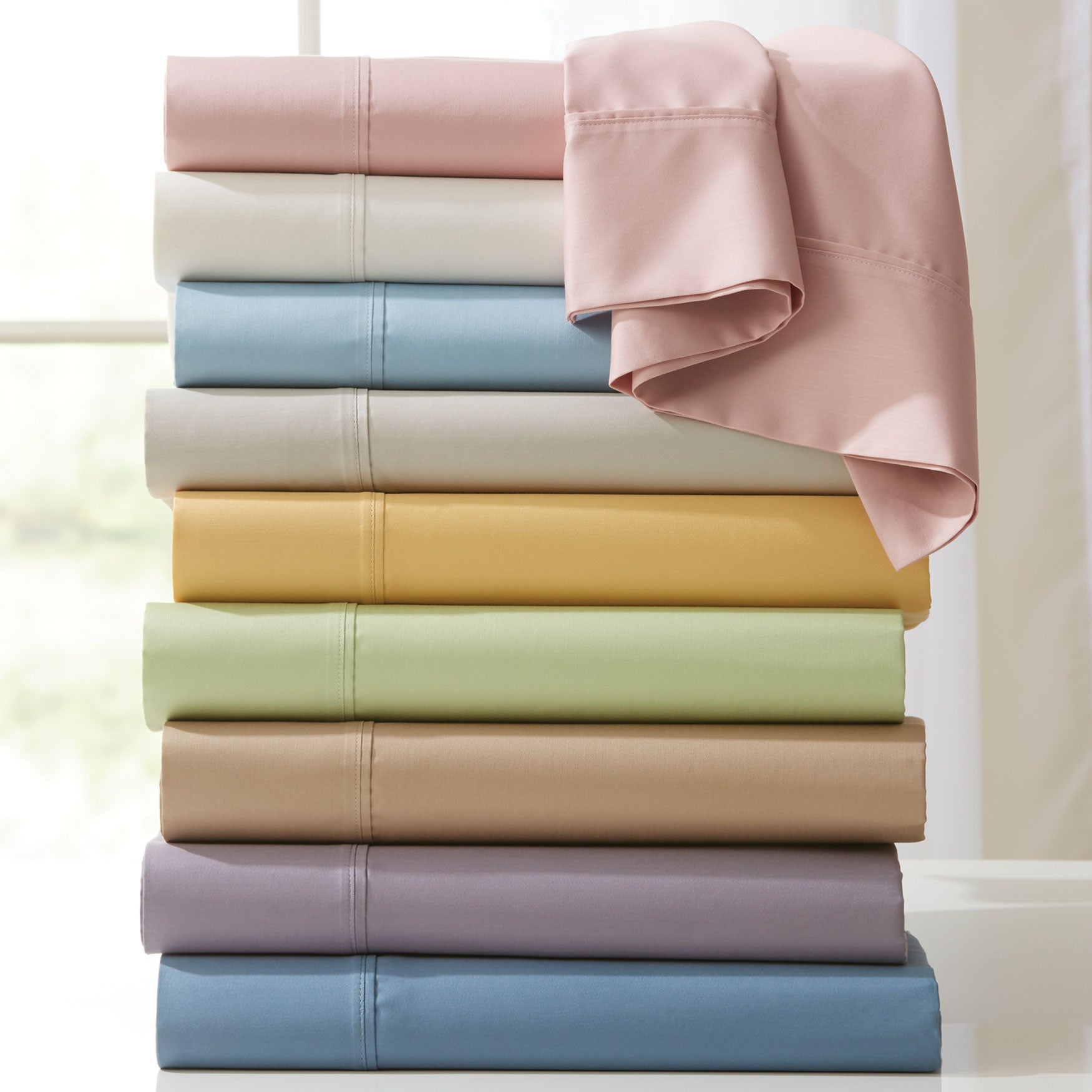 BH Studio 1000TC. Sheet Set Plus Size Sheets Brylane Home