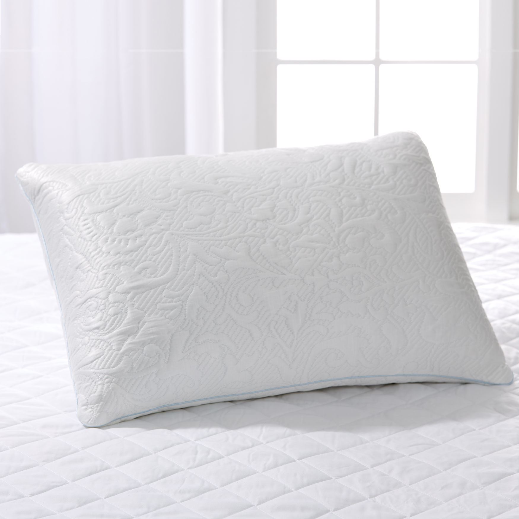 Luxury Cooling Micro Gel Fiber Pillow| Bedding | Brylane Home